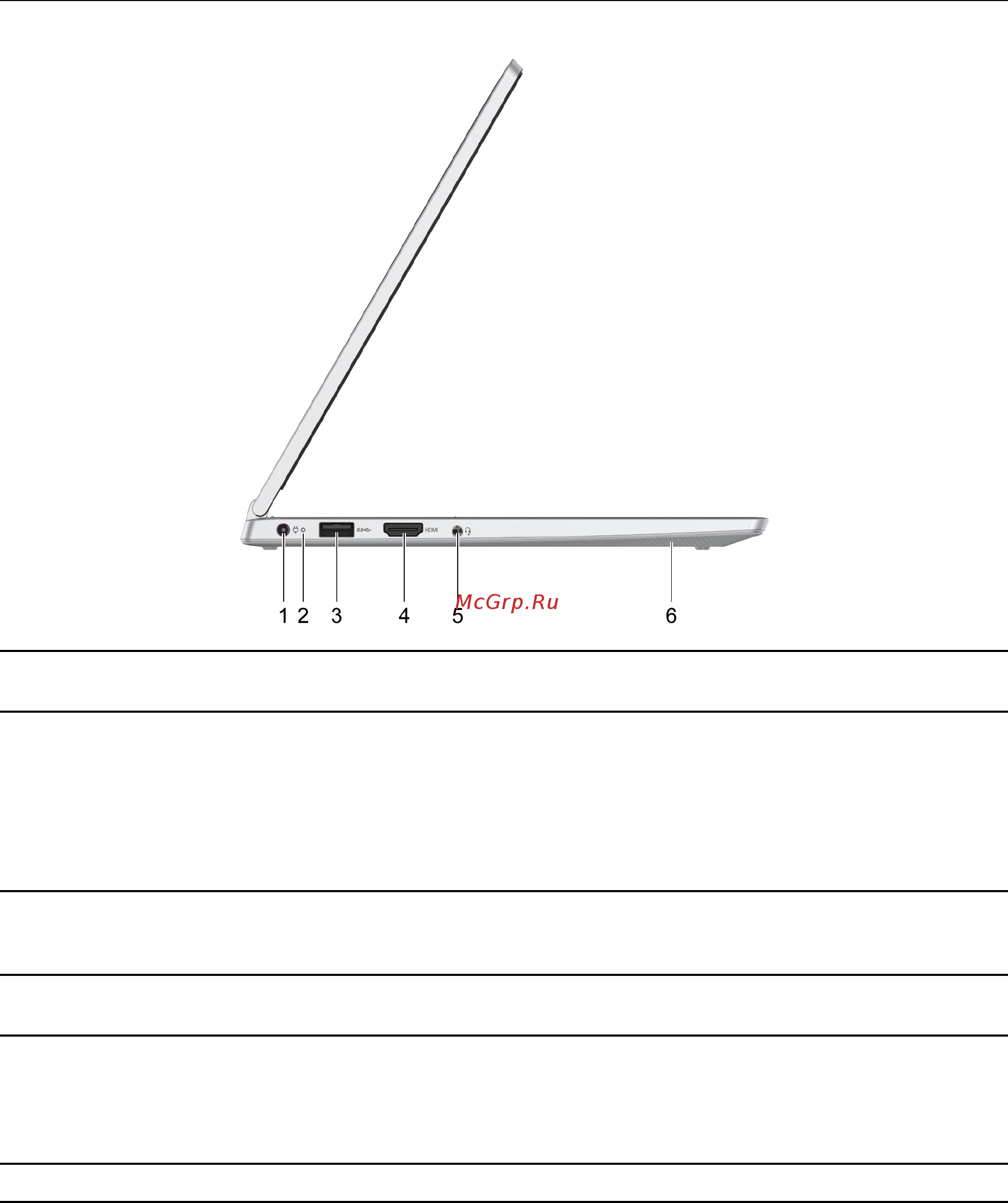 Lenovo IdeaPad Flex 3 11IGL05 (82B2000TRU) [9/68] Вид слева