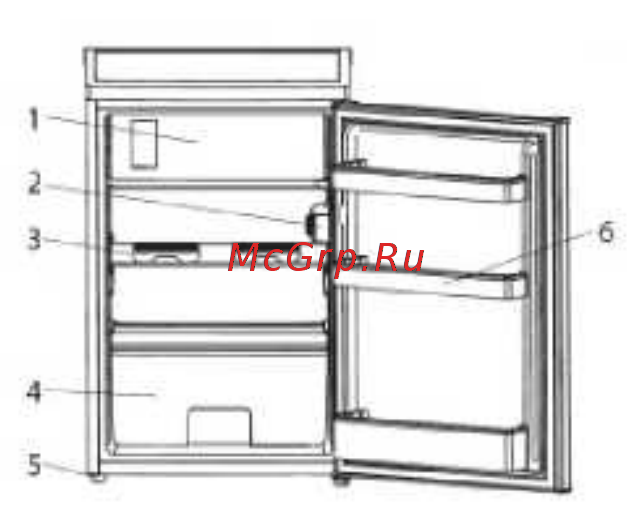 Bomann KS 2184 weiss 56cm A++ 119L [6/17] Установка