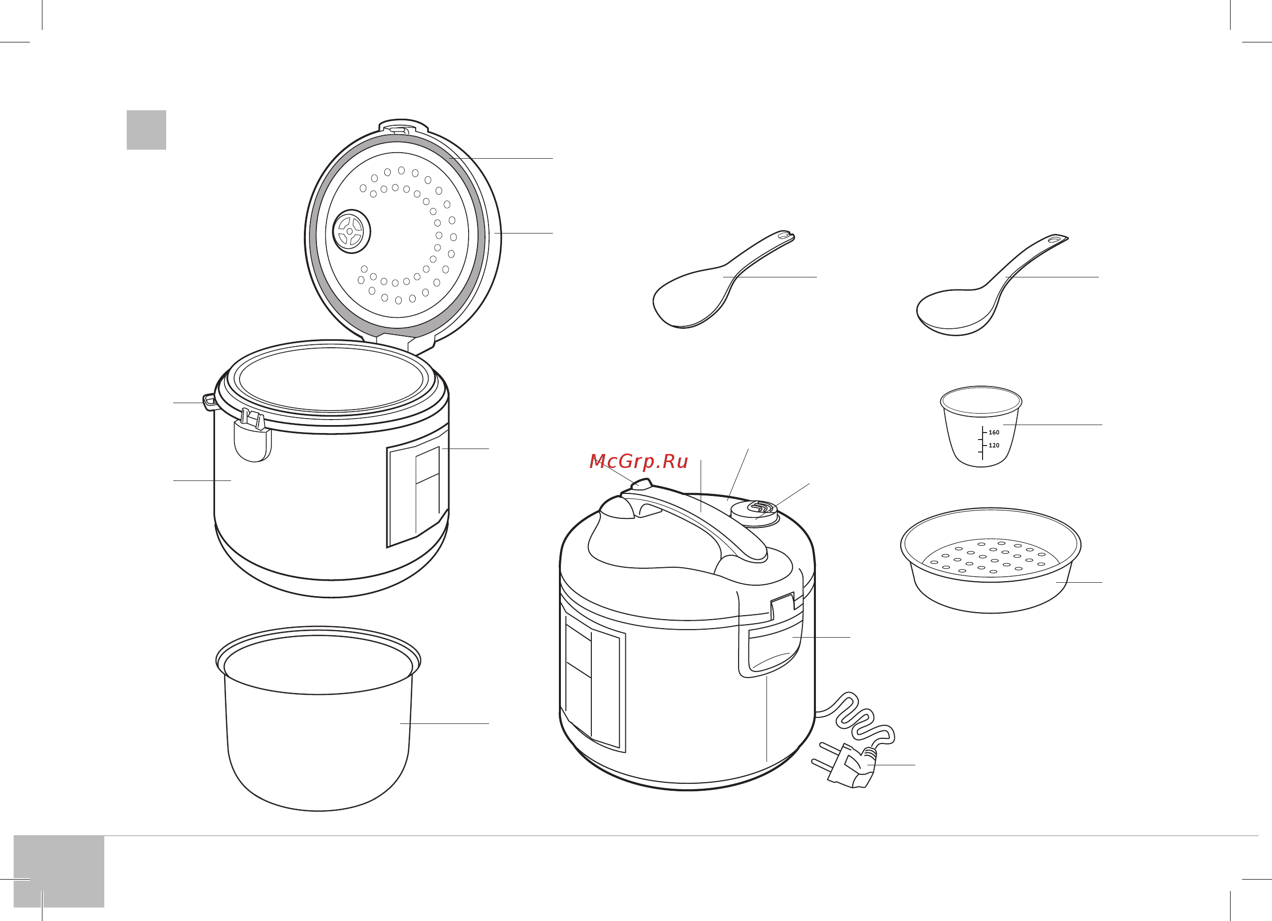 Redmond SkyCooker RMC-M40S, управление с телефона Инструкция по эксплуатации онлайн [4/19] 585328