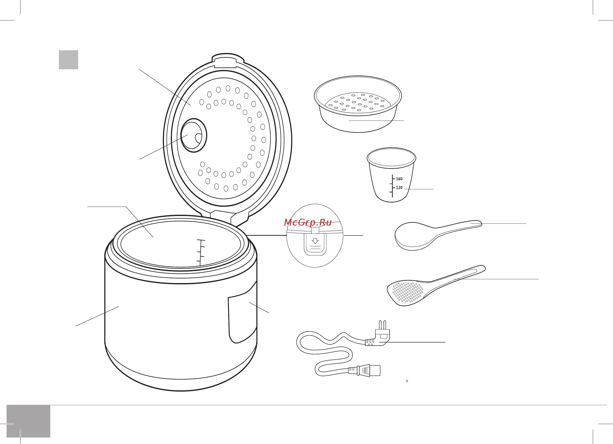 Redmond SkyCooker RMC-M227S Инструкция по эксплуатации онлайн [4/36] 585605