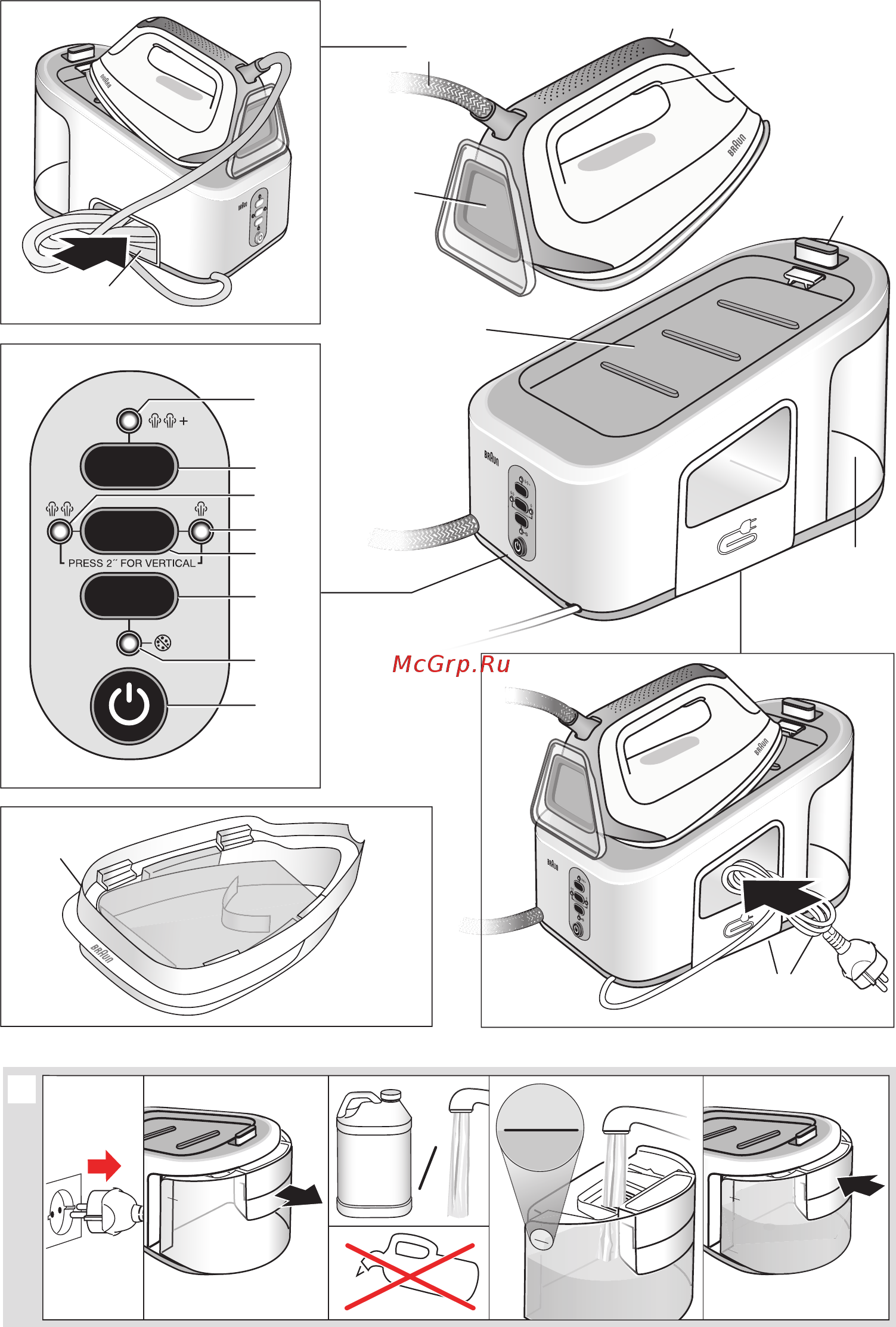 Braun 12830020-IS3157BL Инструкция по эксплуатации онлайн [4/68] 586148