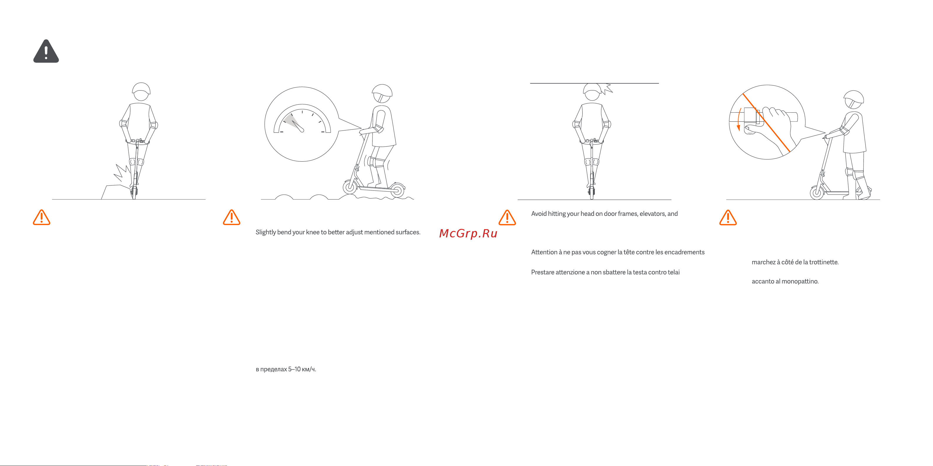 Xiaomi Mi Electric Scooter Essential (FBC4022GL) [11/18] Sicherheitshinweis rappel de sécurité promemoria di sicurezza