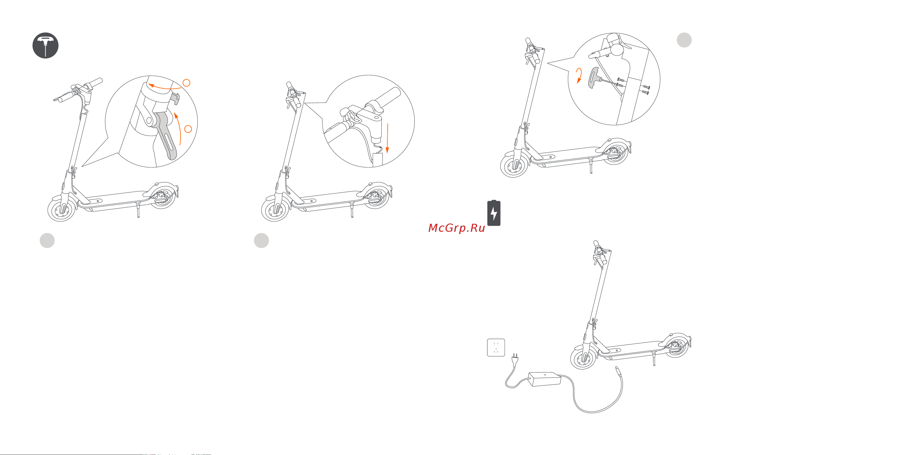 Xiaomi Mi Electric Scooter Essential (FBC4022GL) [6/18] Assembly and set up montage und einrichtung assemblage et conﬁguratione