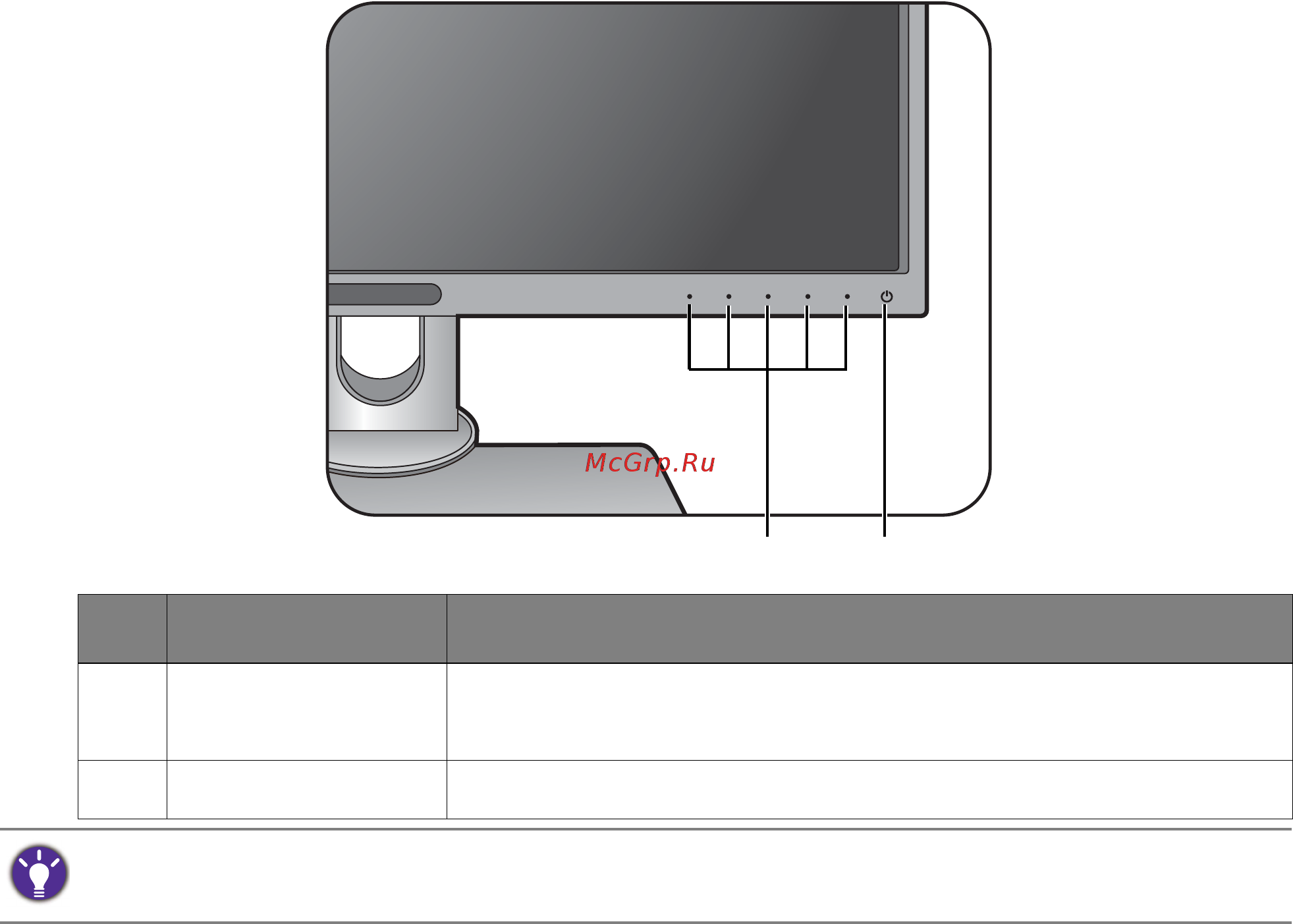 Benq bl2420pt [32/0] Панель управления