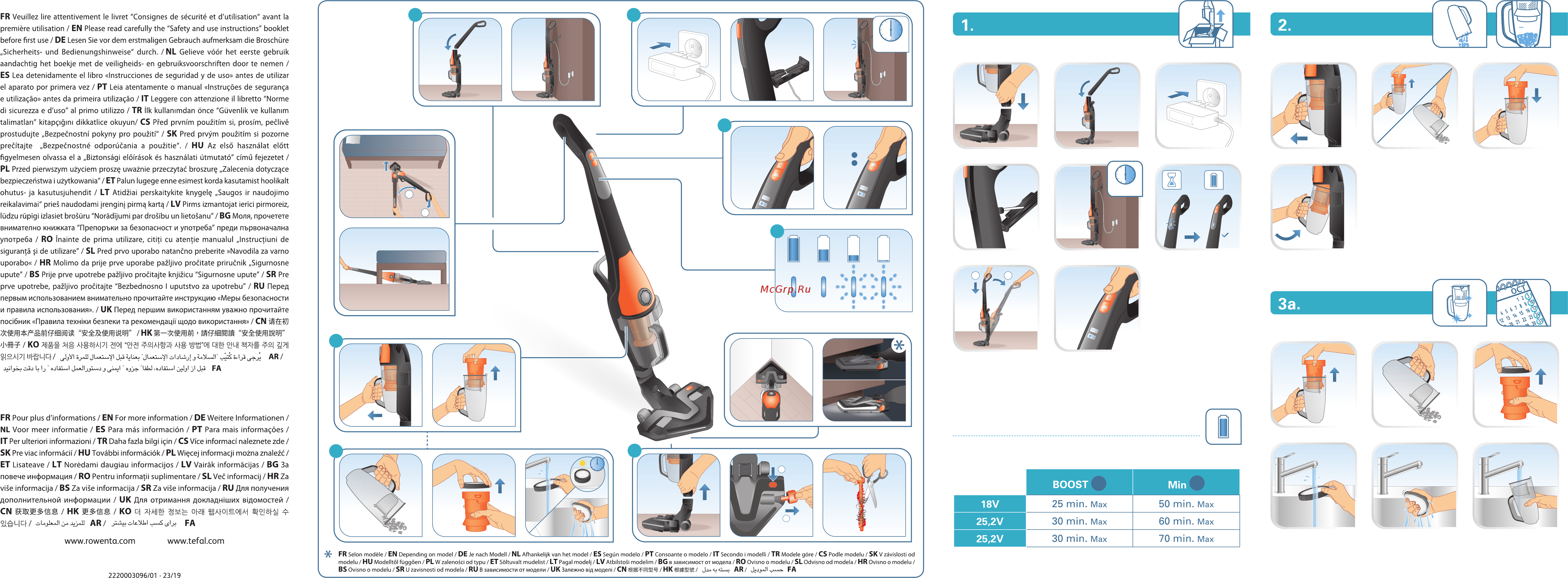Tefal Air Force Serenity(TY9133WH), хороший Инструкция по эксплуатации онлайн