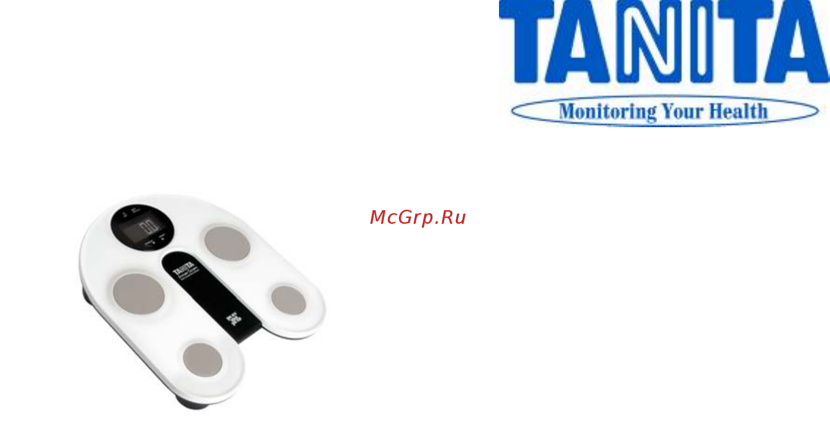 Tanita UM-076 White/Black Инструкция по эксплуатации онлайн