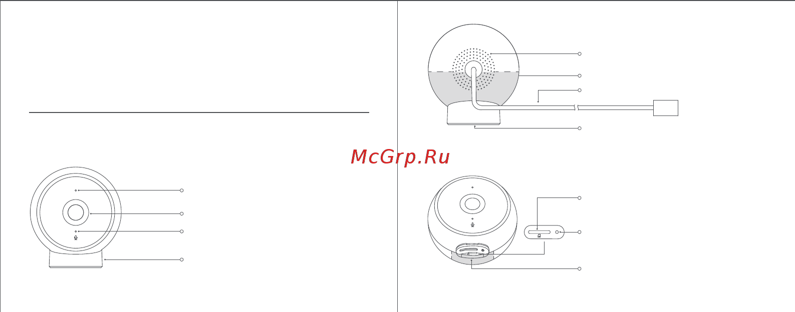 Xiaomi Mi Home Security Camera 1080p Магнитное крепление QDJ4065GL [39/68] Перед использованием внимательно прочтите это руководство сохраните его оно может понадобиться вам в дальнейшем