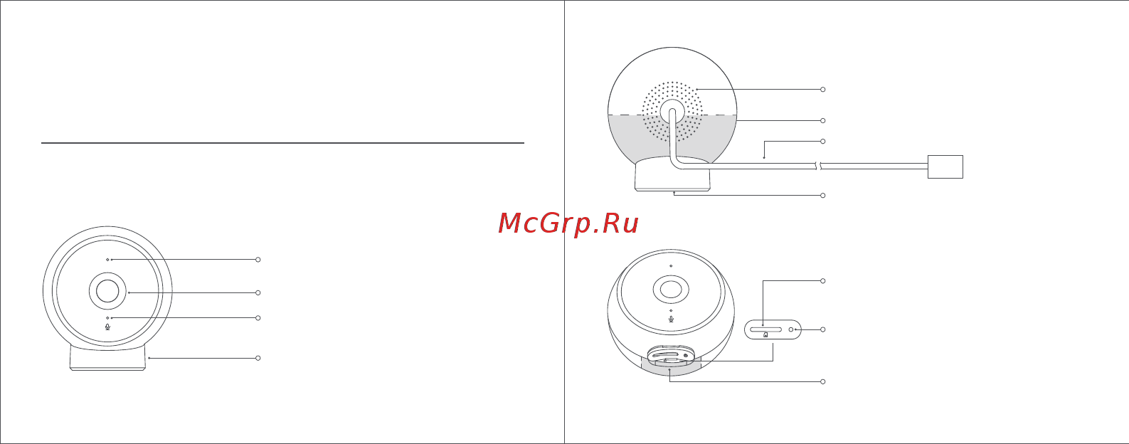 Xiaomi Mi Home Security Camera 1080p Магнитное крепление QDJ4065GL [46/68] 德 法 西 意 俄 韩 阿拉伯 波