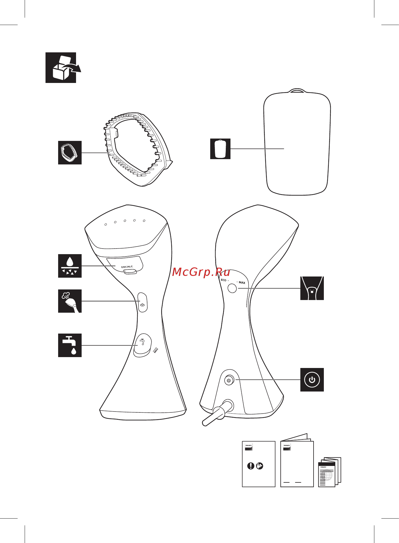 Philips GC810/20 Инструкция по эксплуатации онлайн [3/140] 587037
