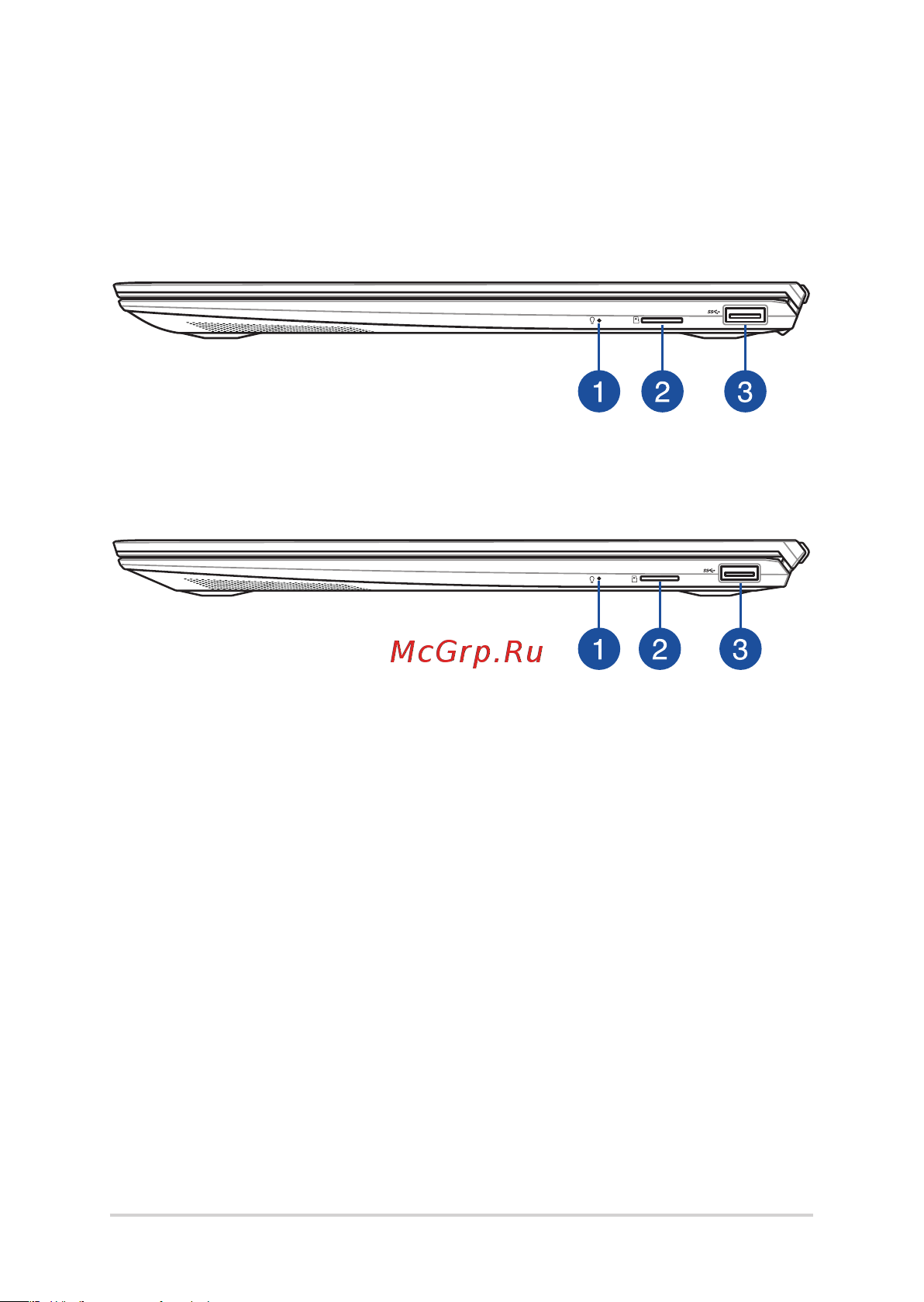 Asus Zenbook 13 OLED UM325UA-KG047T [25/110] Вид справа