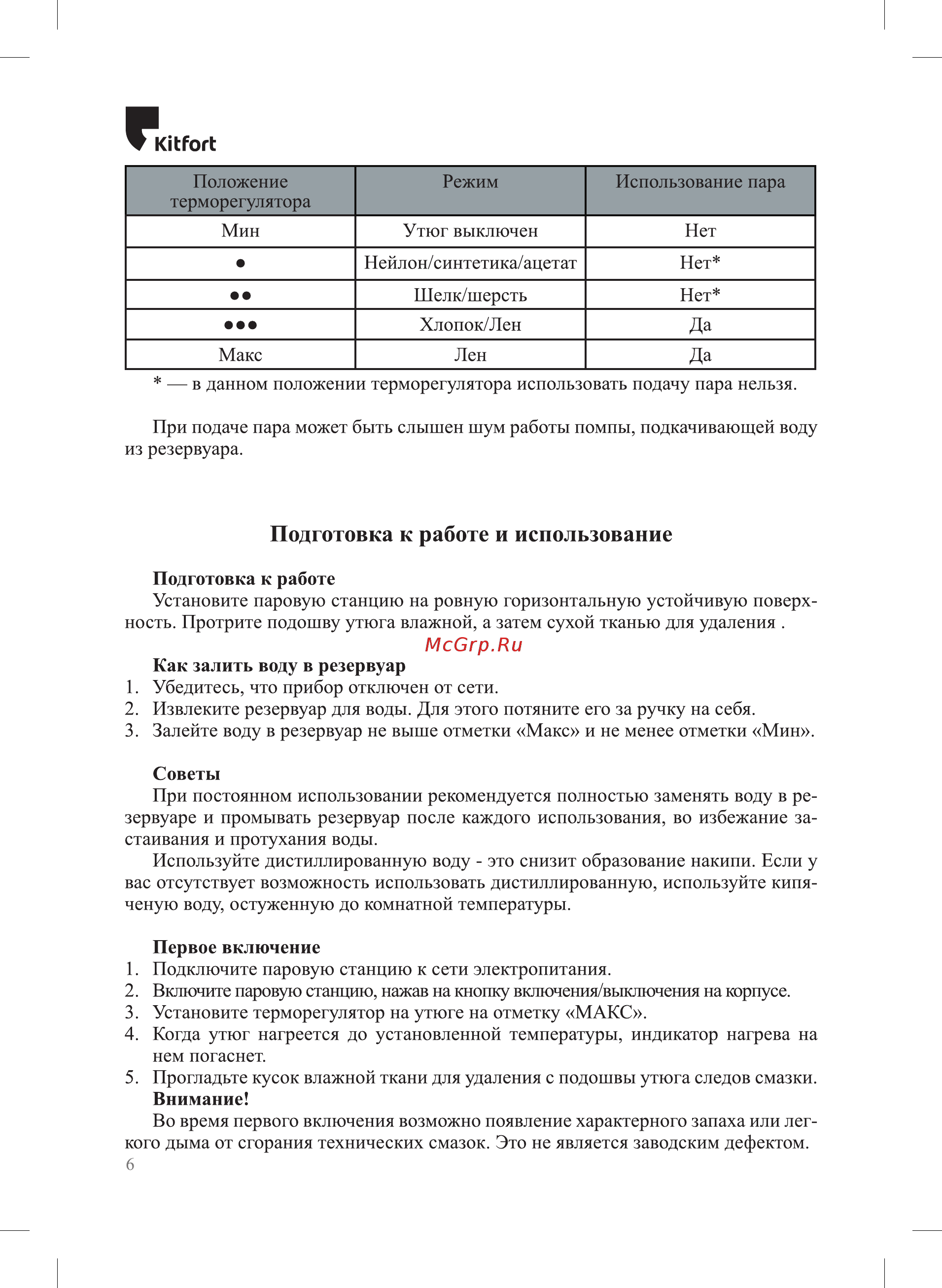 Kitfort КТ-969 [6/16] К1ьрогь