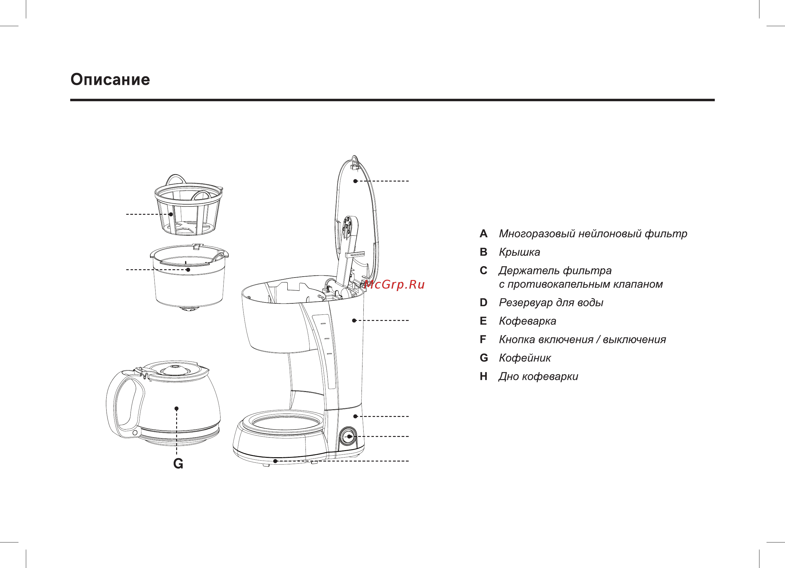 Inhouse ICMD0603GW Инструкция по эксплуатации онлайн [5/12] 587610
