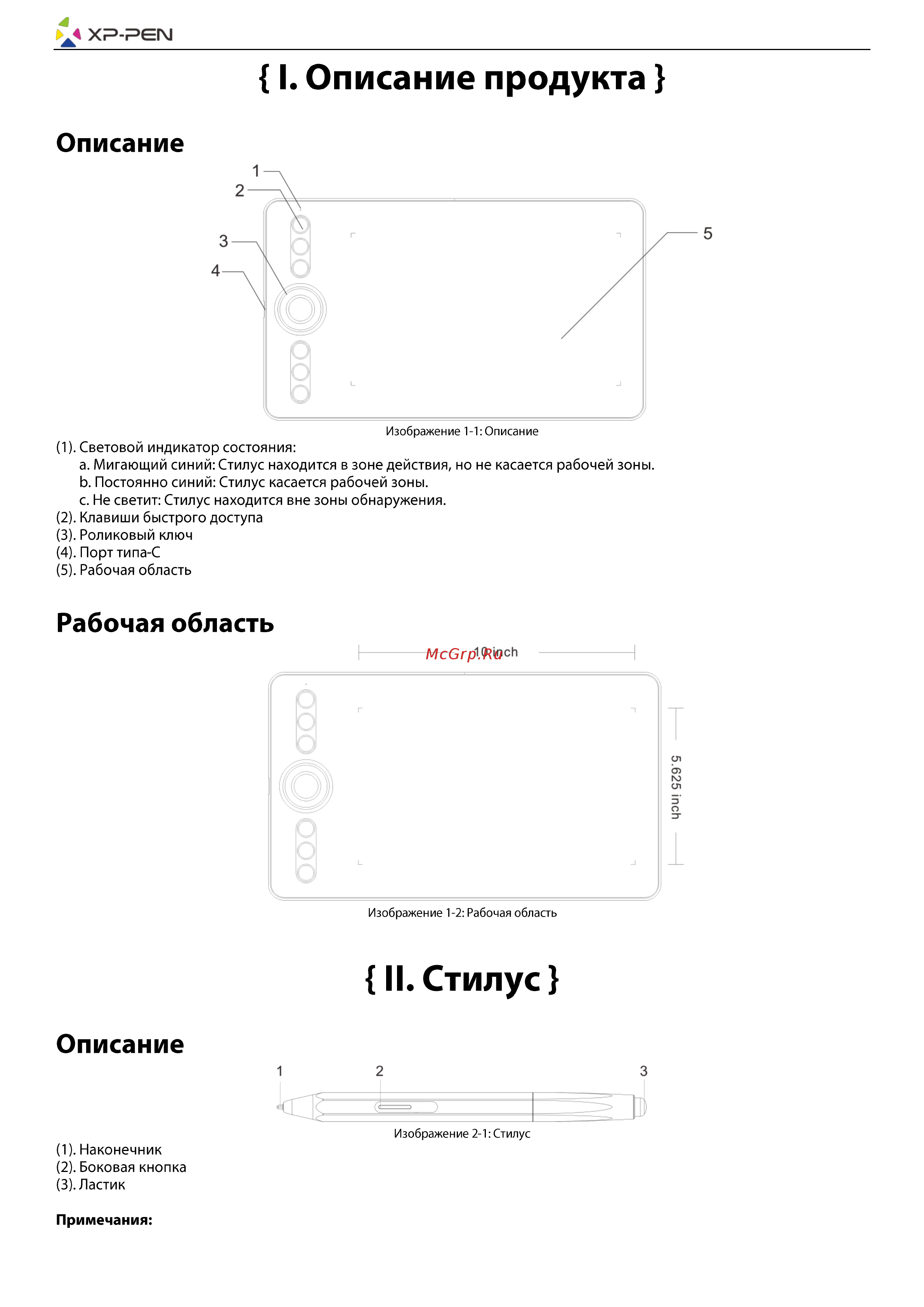 XP-Pen Deco 02 [4/14] I описание продукта
