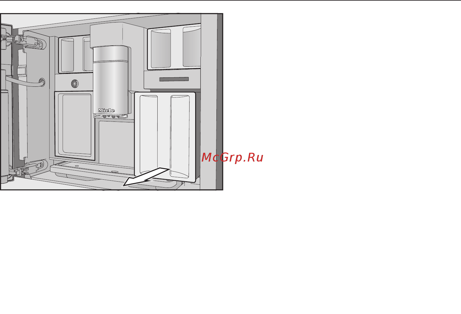 Miele CVA7845 OBSW [36/132] Наполнение ёмкости для воды
