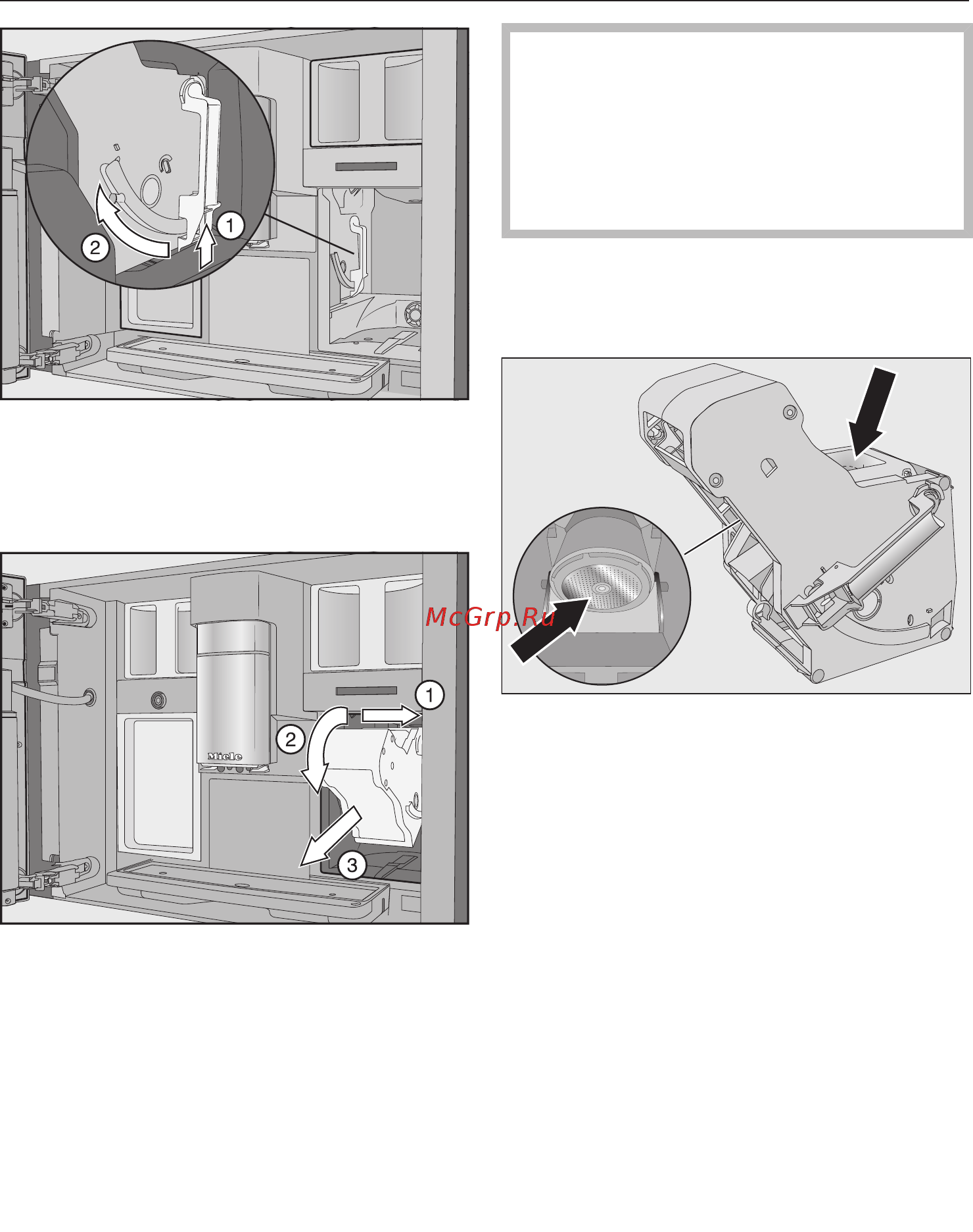 Miele CVA7845 OBSW [85/132] Чистка и уход
