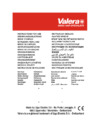 Valera VA 8601 PP Vanity Comfort Pretty Purple Инструкция по эксплуатации