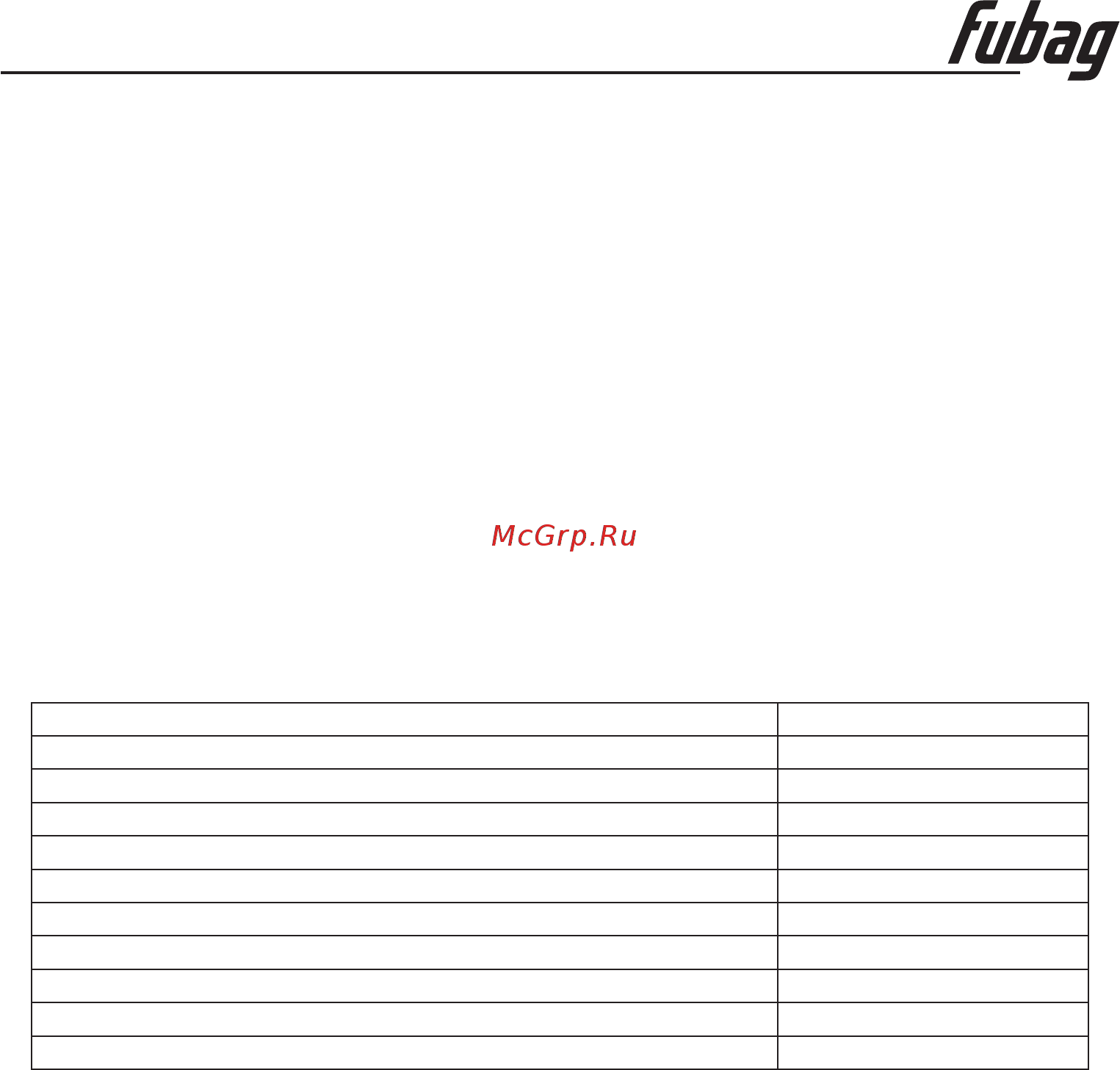 Fubag GP158/312 (120105) [3/10] S technical pecifications