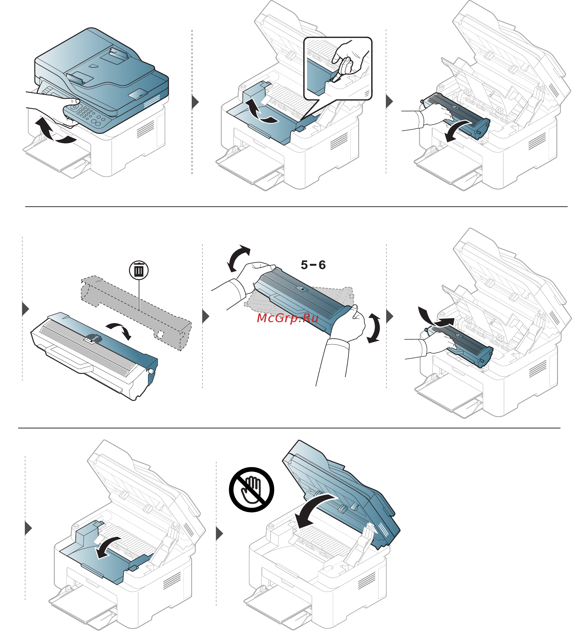 HP Laser 135a (4ZB82A) Инструкция по эксплуатации онлайн [137/200] 588064
