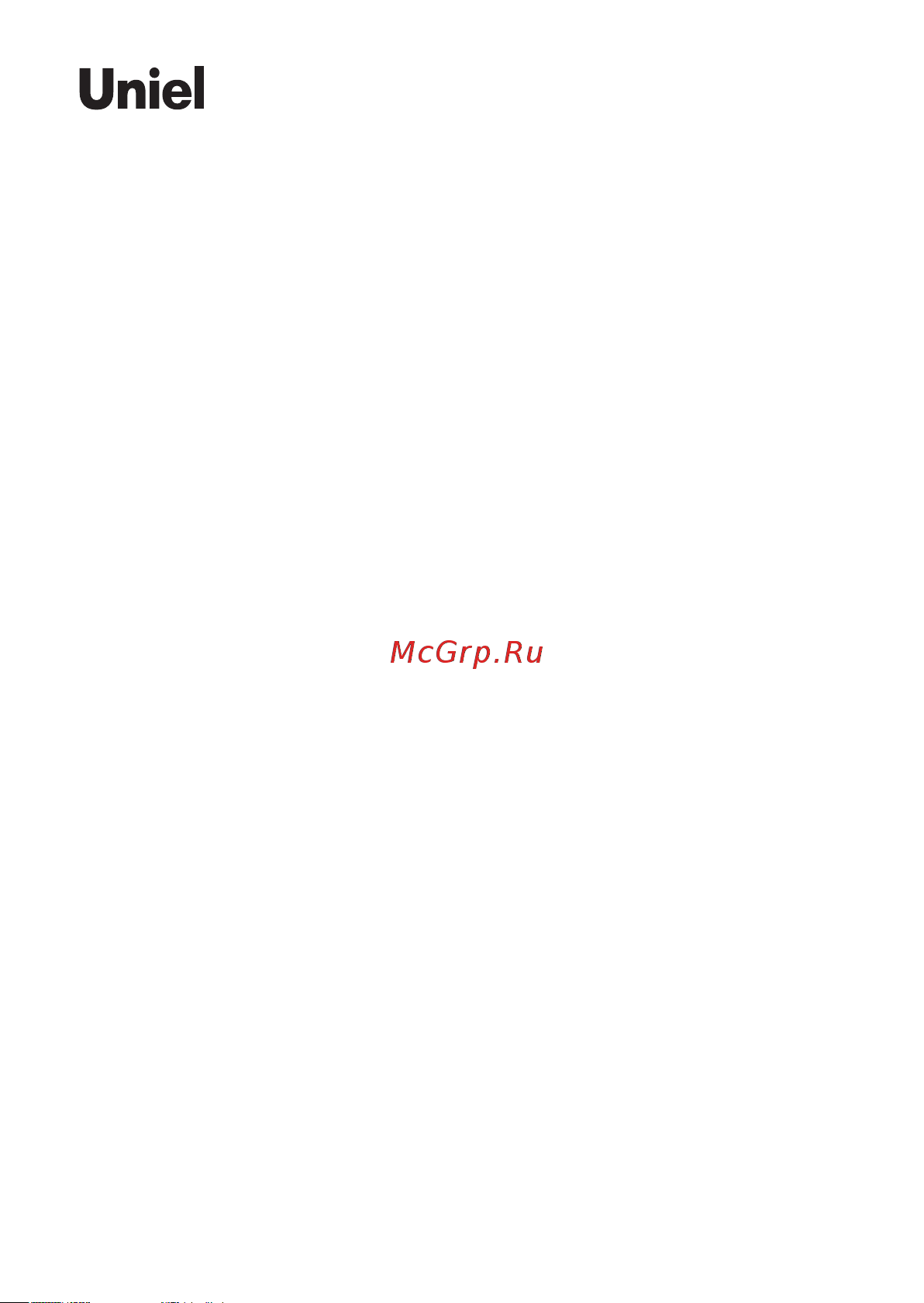 Uniel UCH-M111RX/0808 [12/12] Гарантийные обязательства