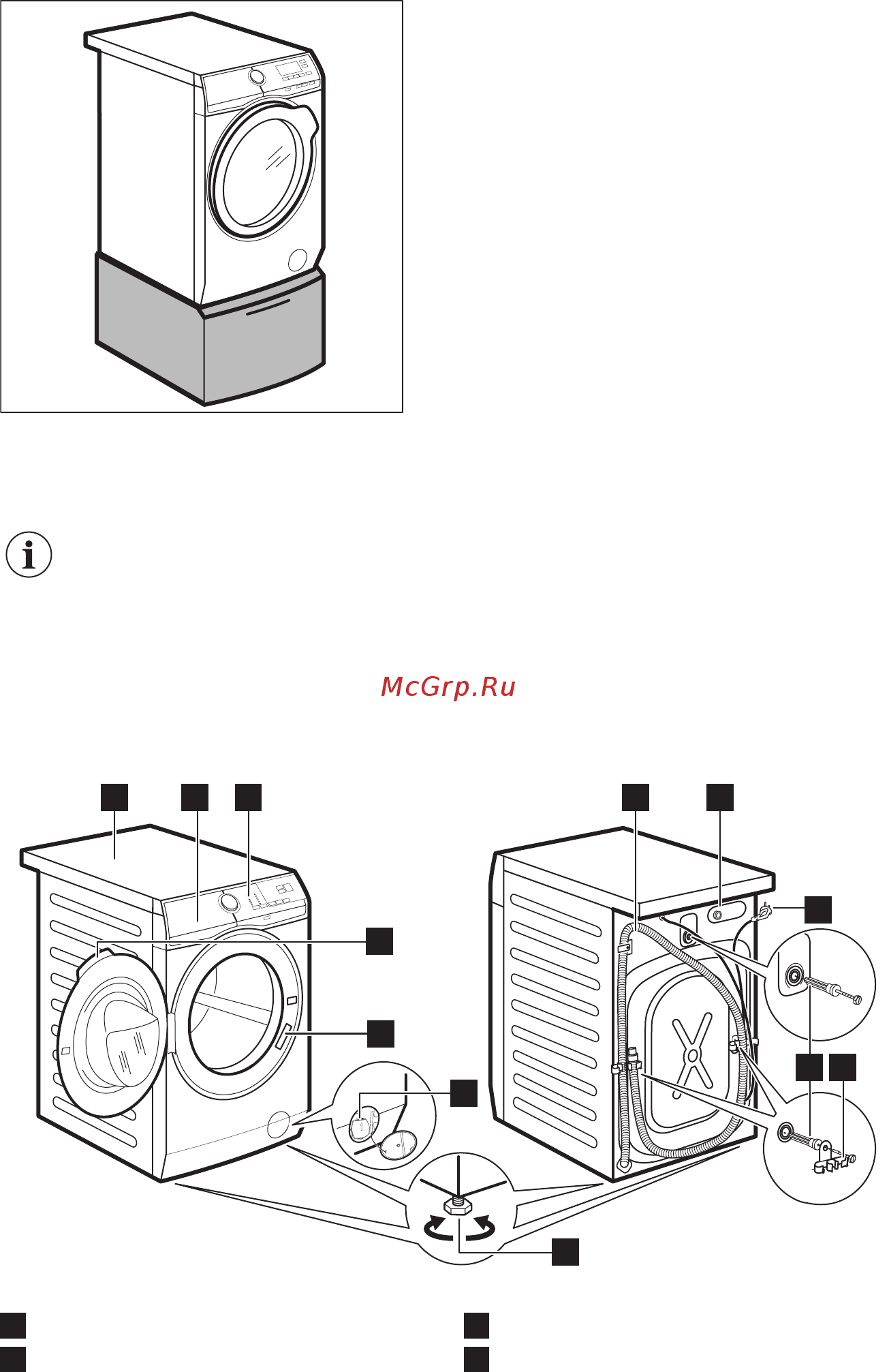 Electrolux PerfectCare 600 EW6F4R08WU [12/44] Обзор прибора