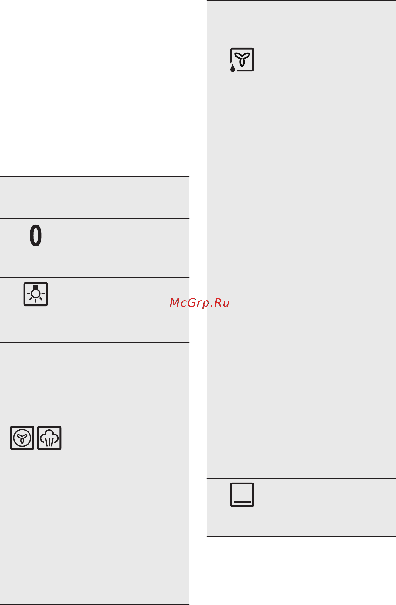 Electrolux Intuit 300 EOD5H40X [12/40] Установка режима нагрева