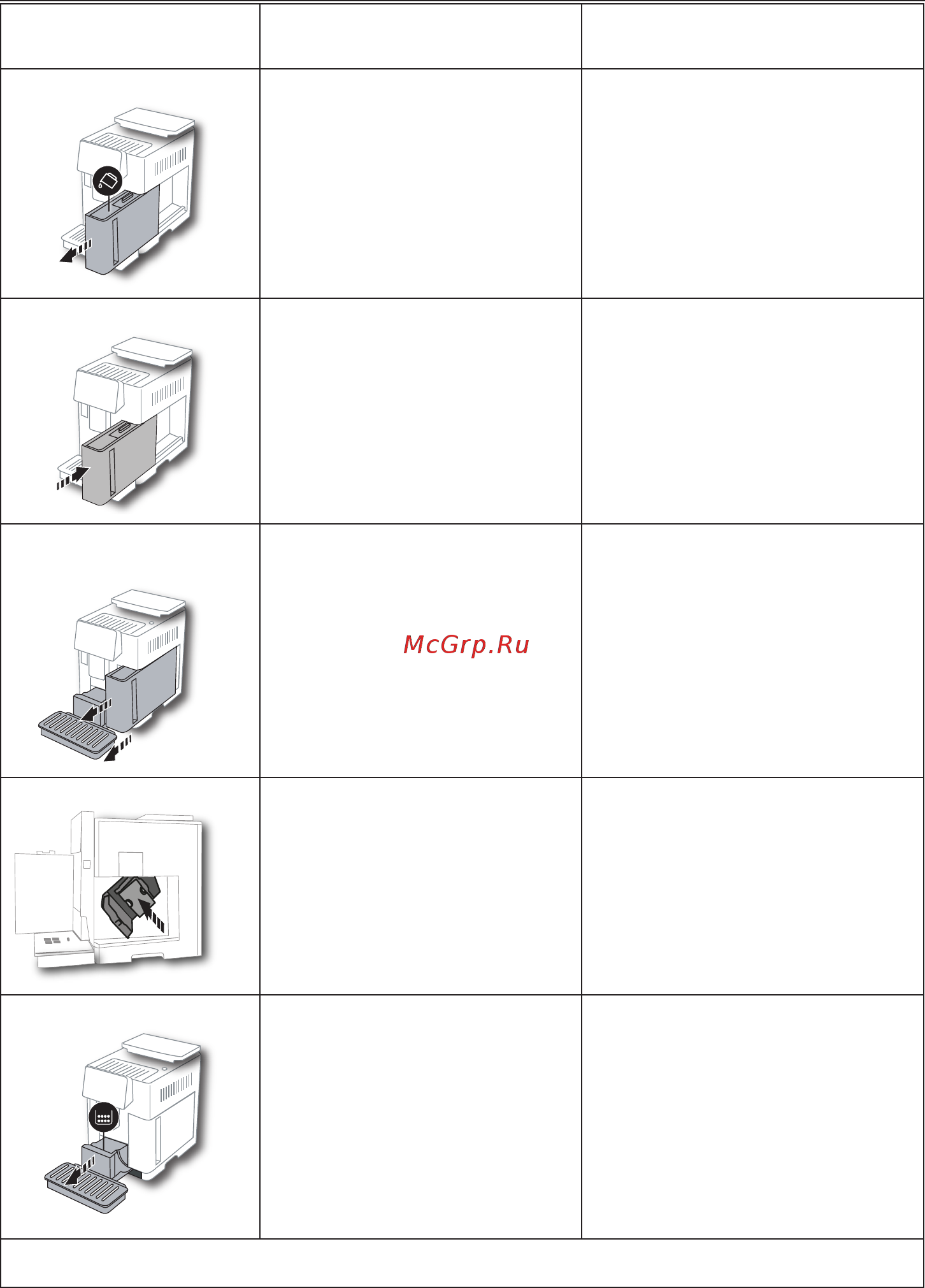 Delonghi ECAM610.55.SB [174/184] Повідомлення на дисплеї u