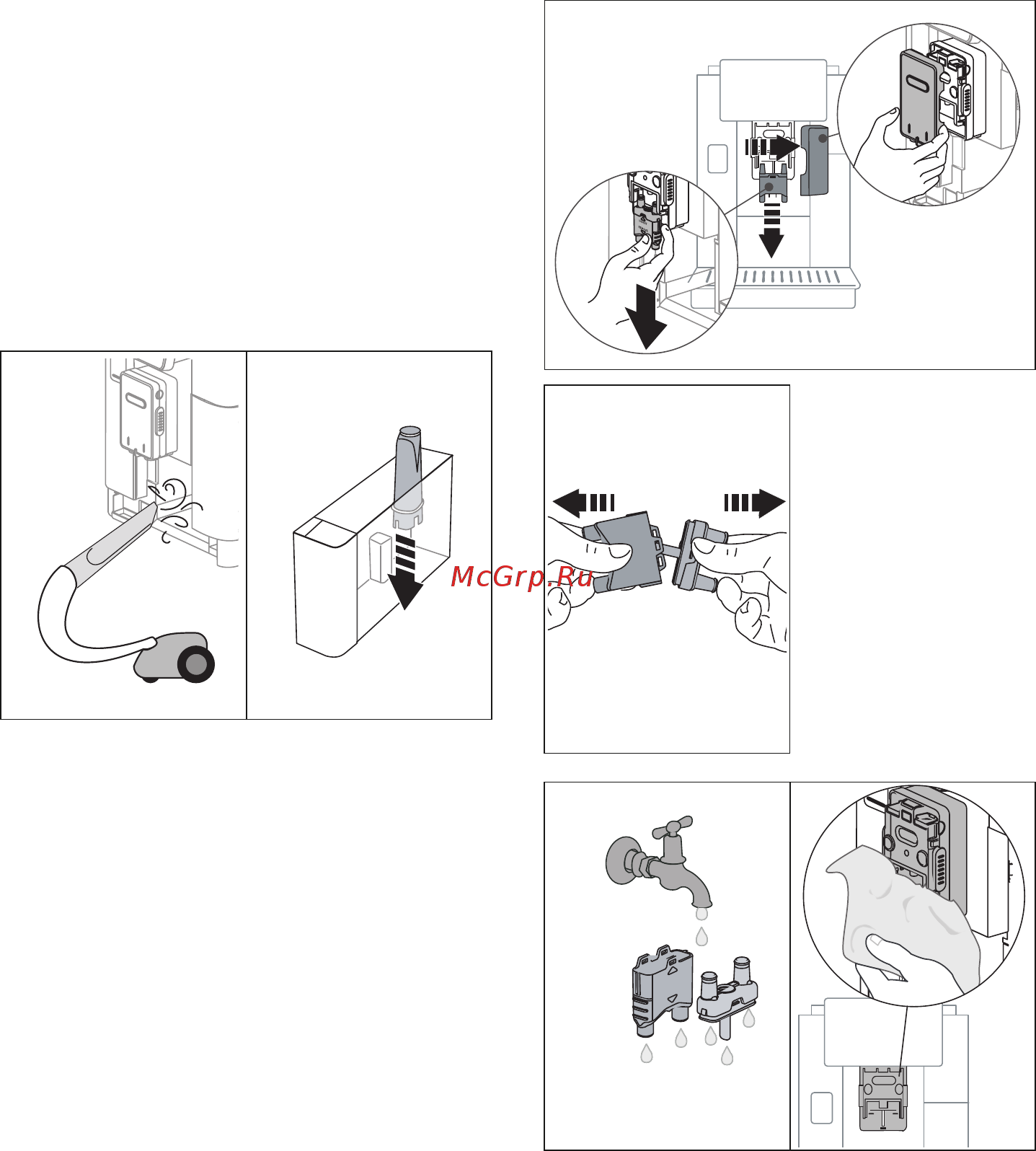 Bialetti Venus Blue 7272 [76/0] Limpeza das partes internas da máquina