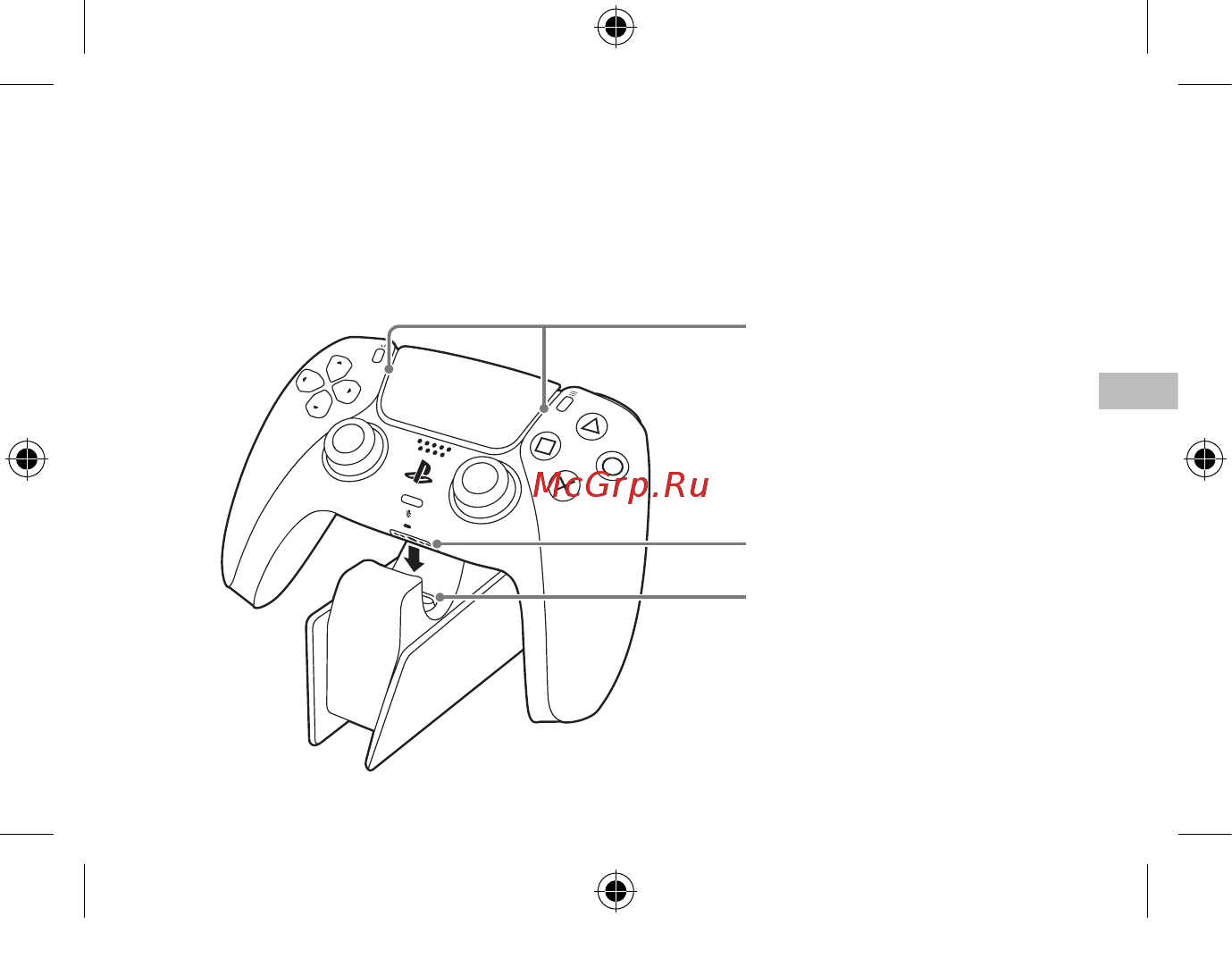 PlayStation 5 для двух DualSense CFI-ZDS1 [27/48] Заряджання