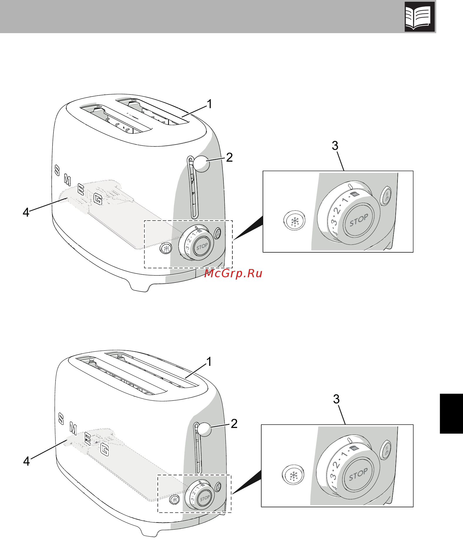 Smeg TSF01UJEU [6/14] Описание