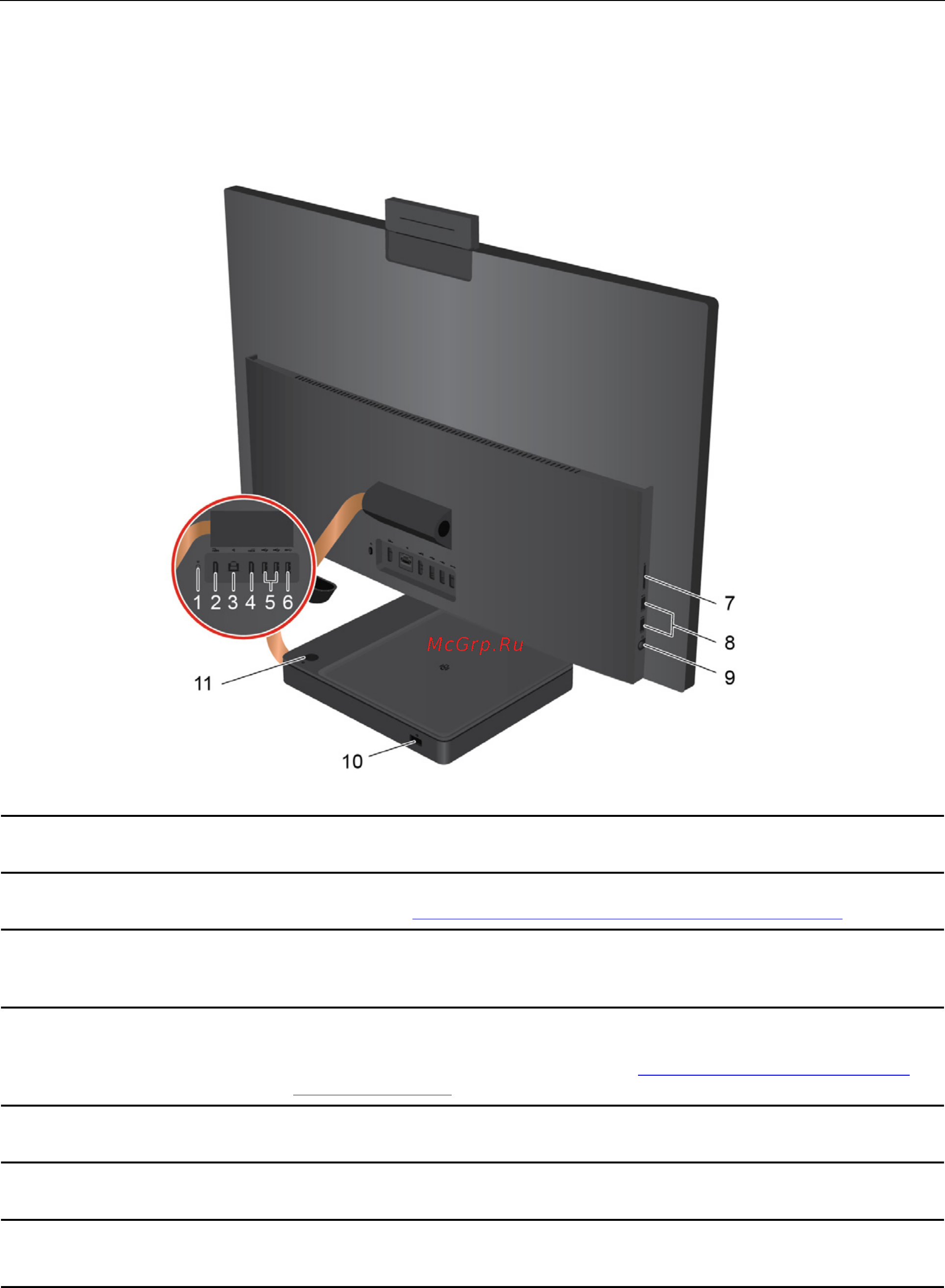 Lenovo IdeaCentre A540-24API (F0EM005CRK) [9/88] Вид сзади