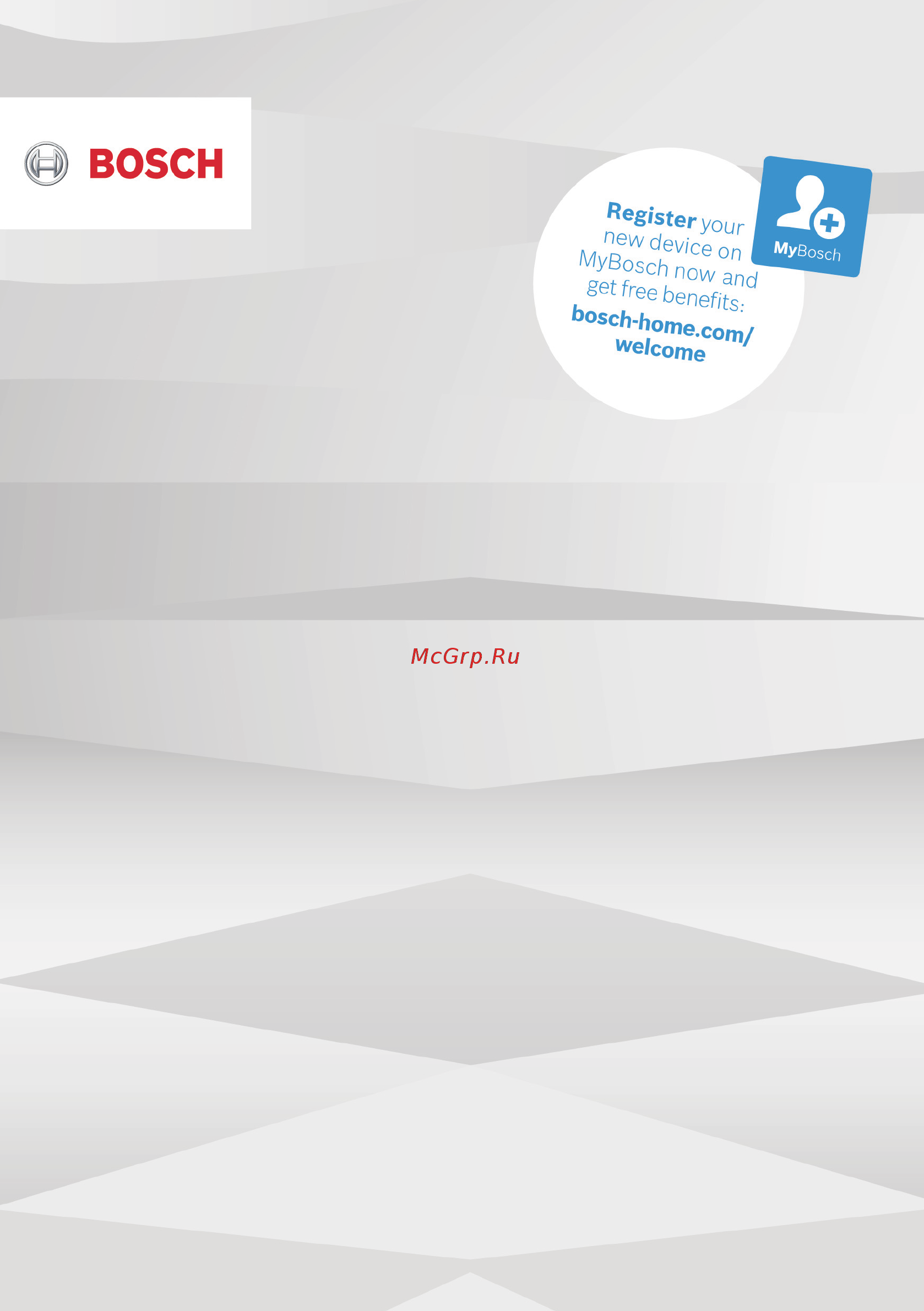 Bosch Serie | 6 Hygiene Dry SMV66TX01R Инструкция по эксплуатации онлайн
