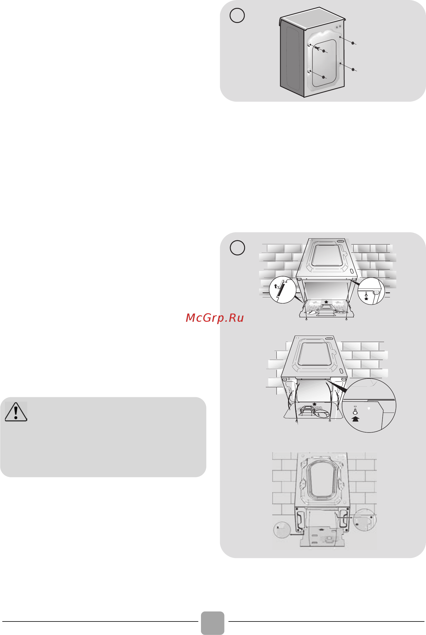 Candy HGS4137TDR/2-S [6/116] Installazione