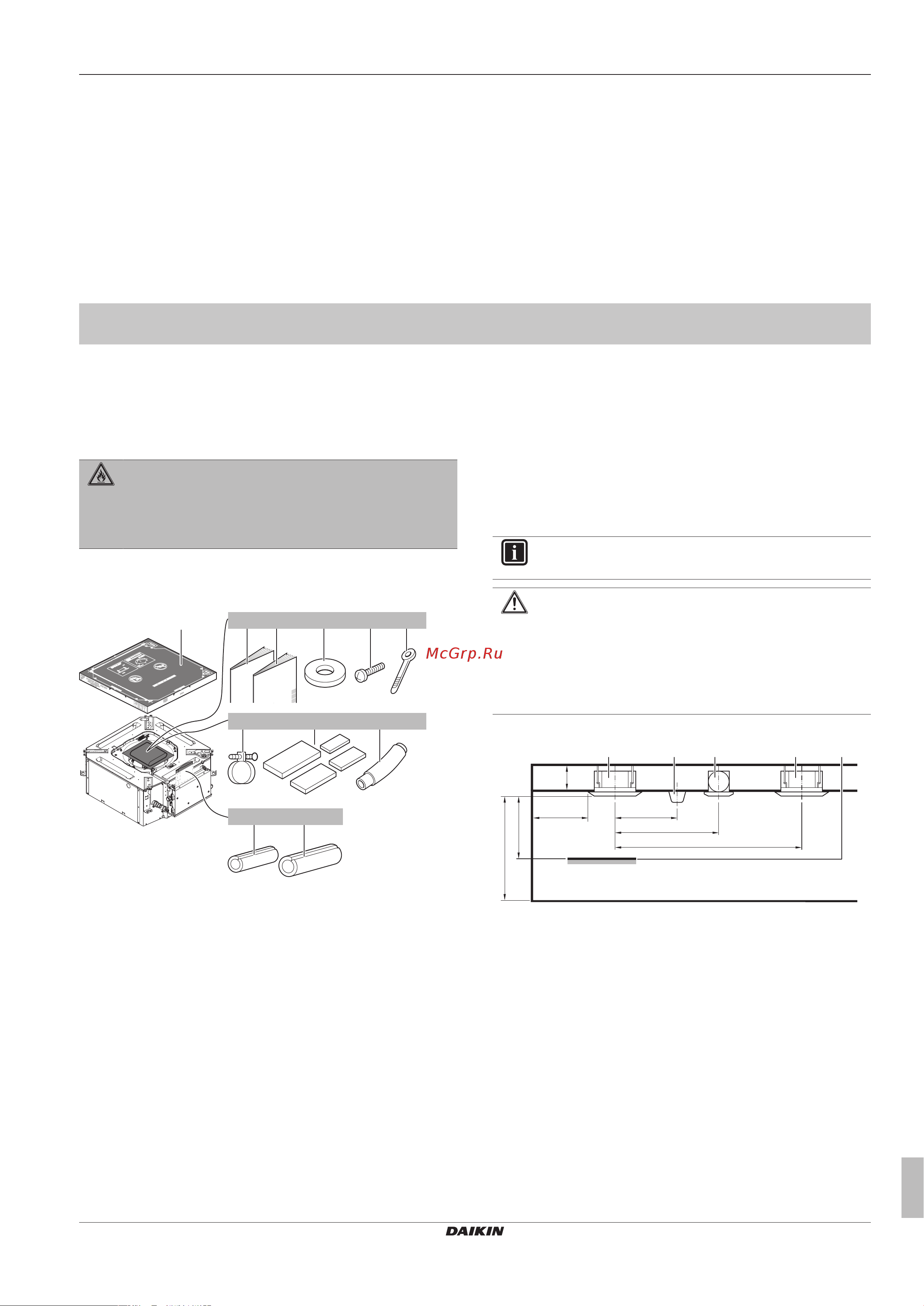 Daikin FFA25A2VEB [5/24] Для монтажника