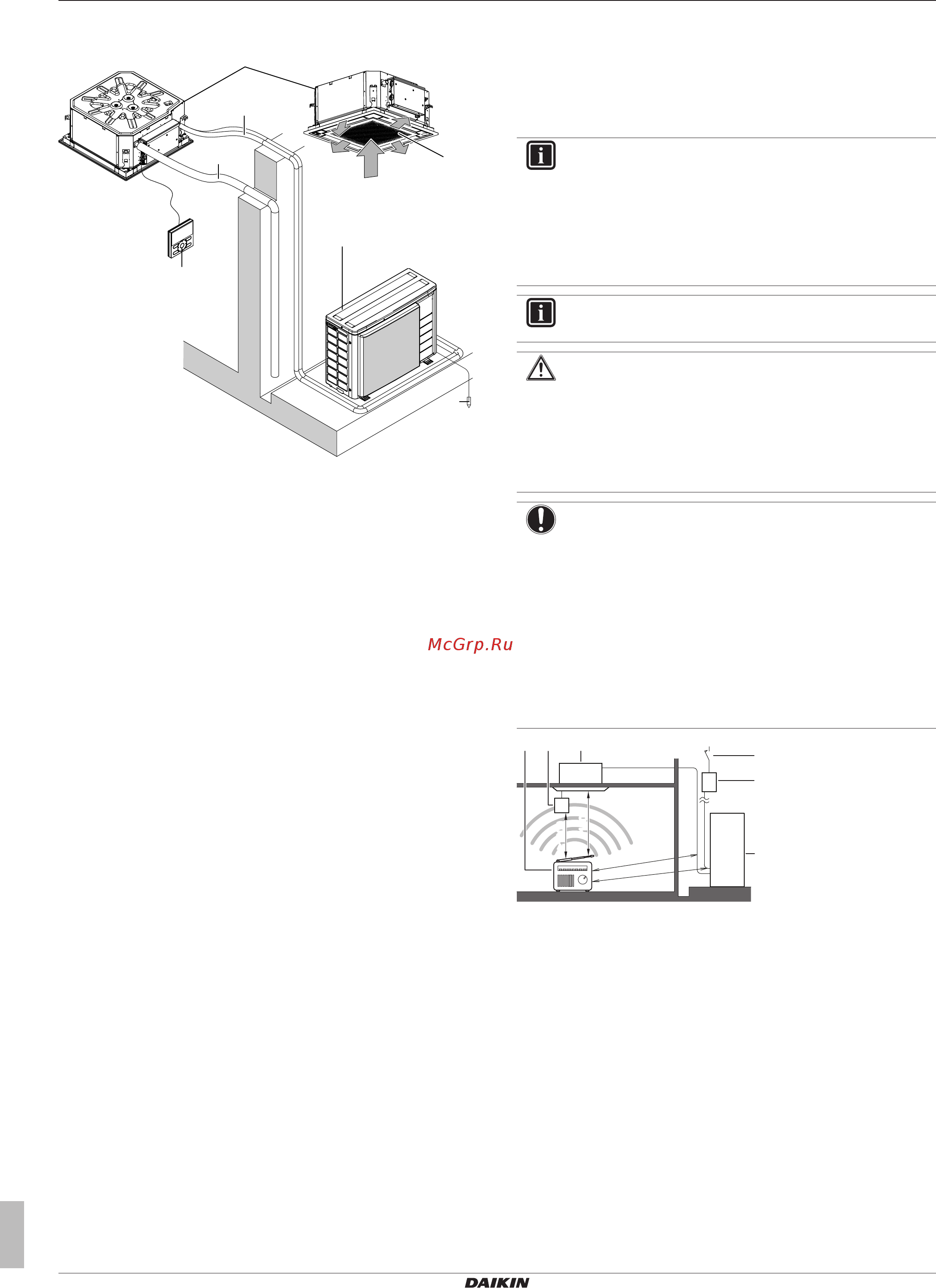 Daikin FFA60A2VEB [12/40] Подготовка