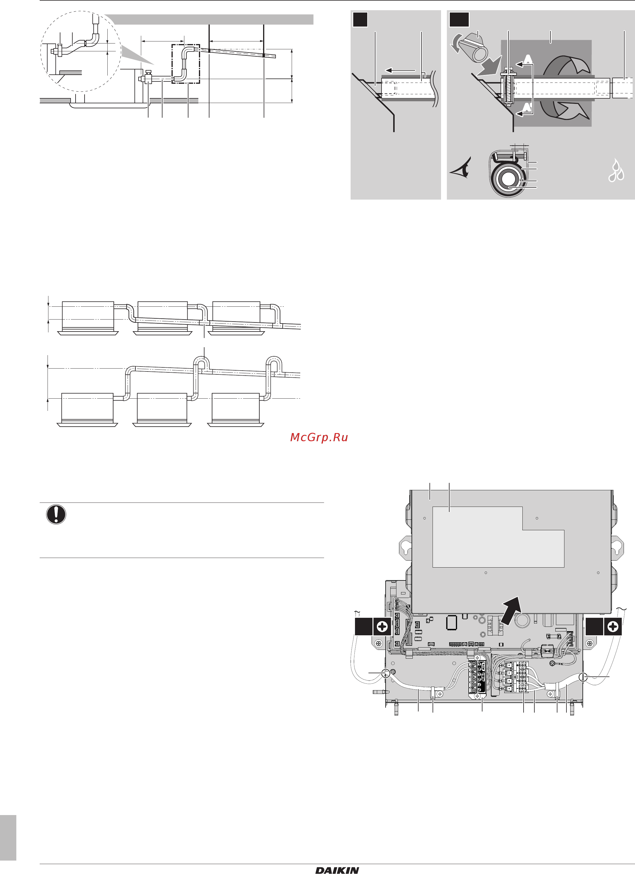 Daikin FFA60A2VEB9 [16/40] Монтаж
