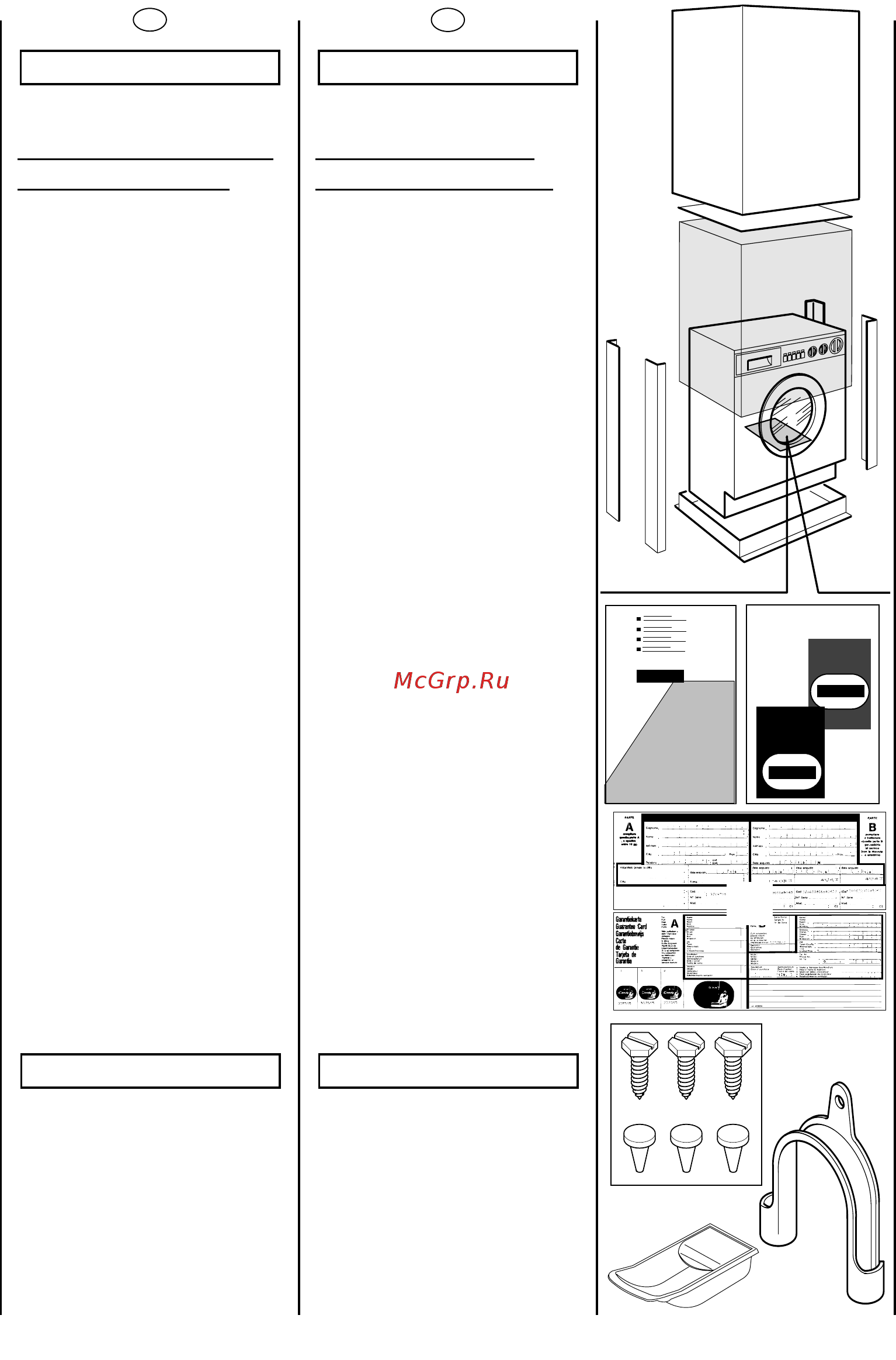 Candy LB CI 658 XT [6/60] Note generali alla consegna