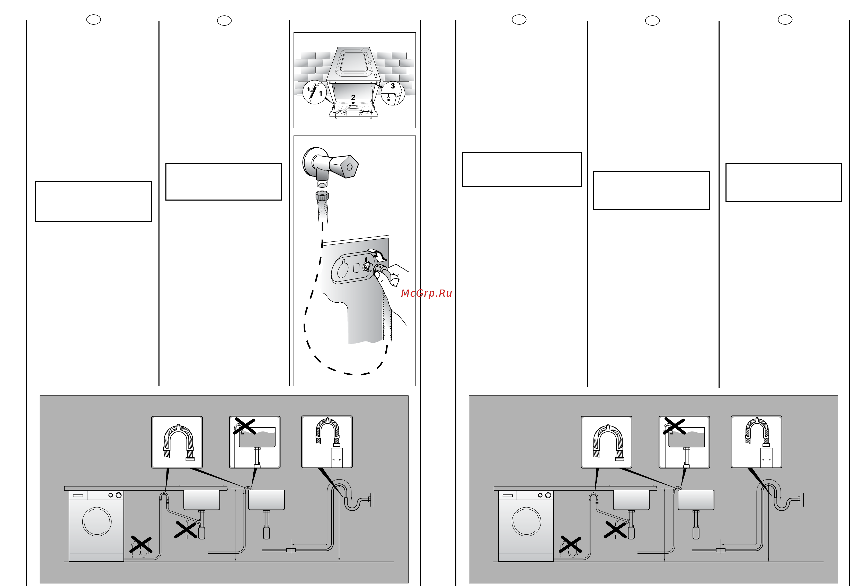 Candy LB CNE 138 T [10/33] Achtung wasserhahn noch nicht öffnen