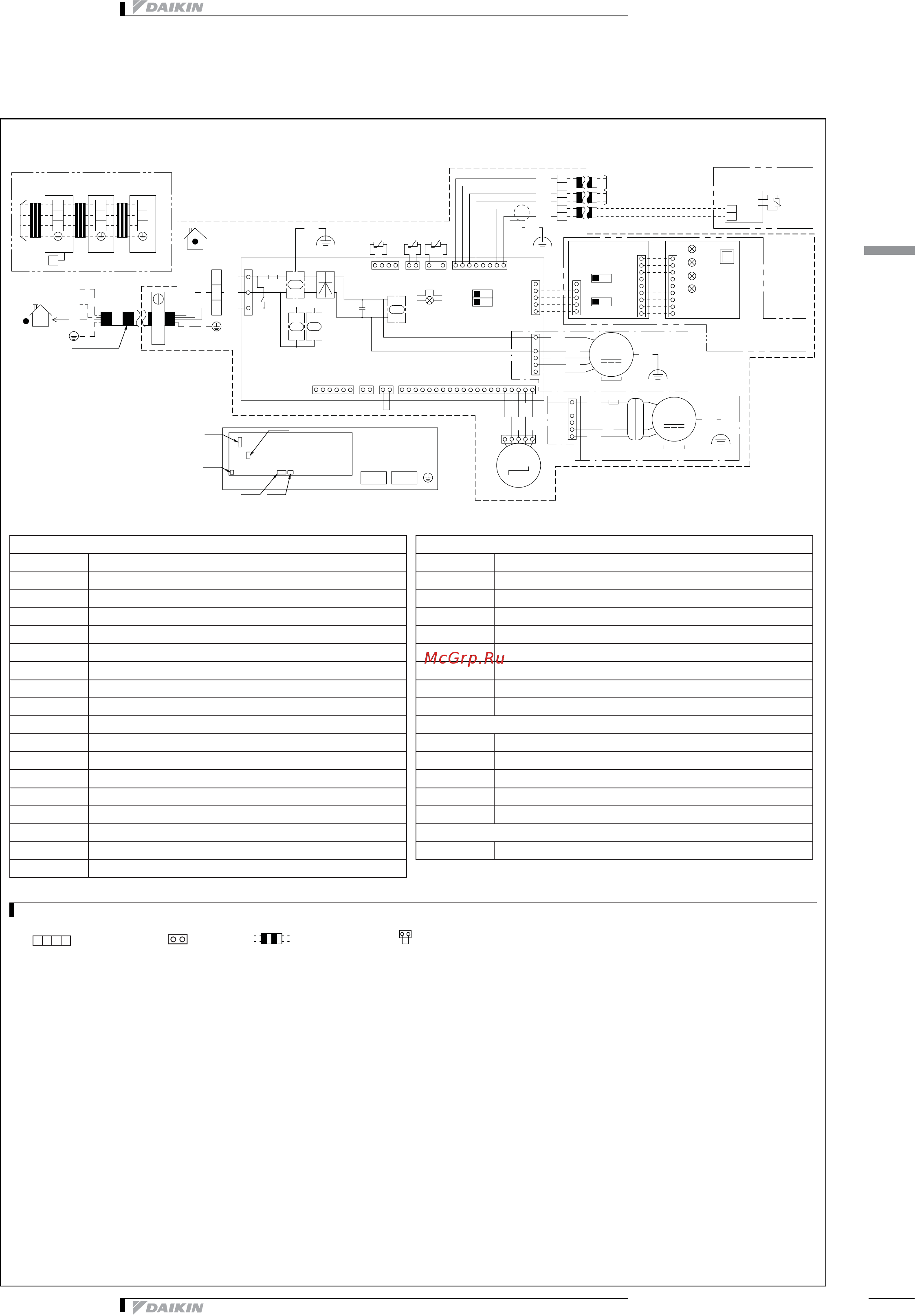 Daikin FHA125AVEB [15/21] Монтажные схемы