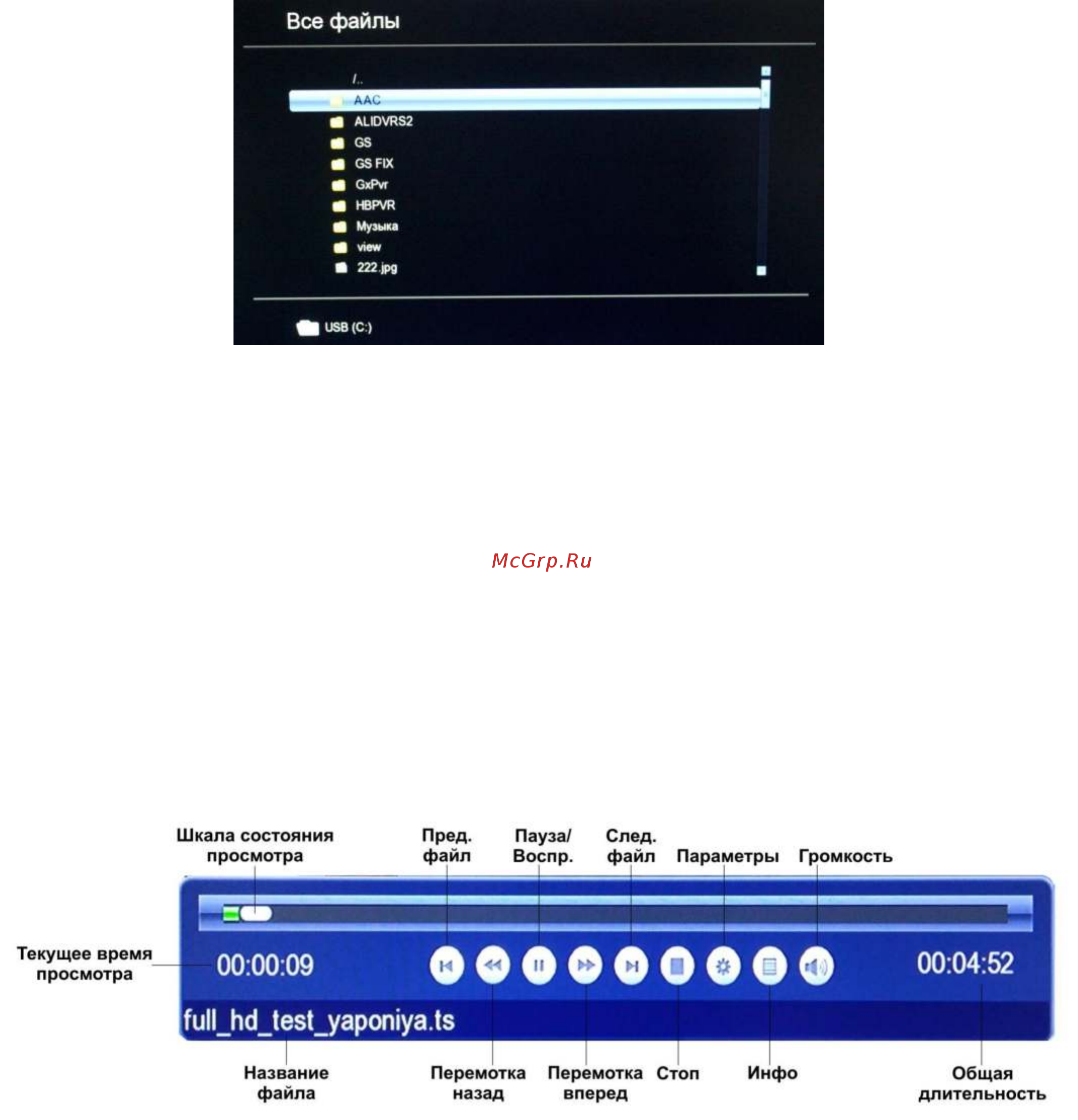 STARWIND DVB-T2 CT-160 черный 1117483 [26/35] Записанные файл