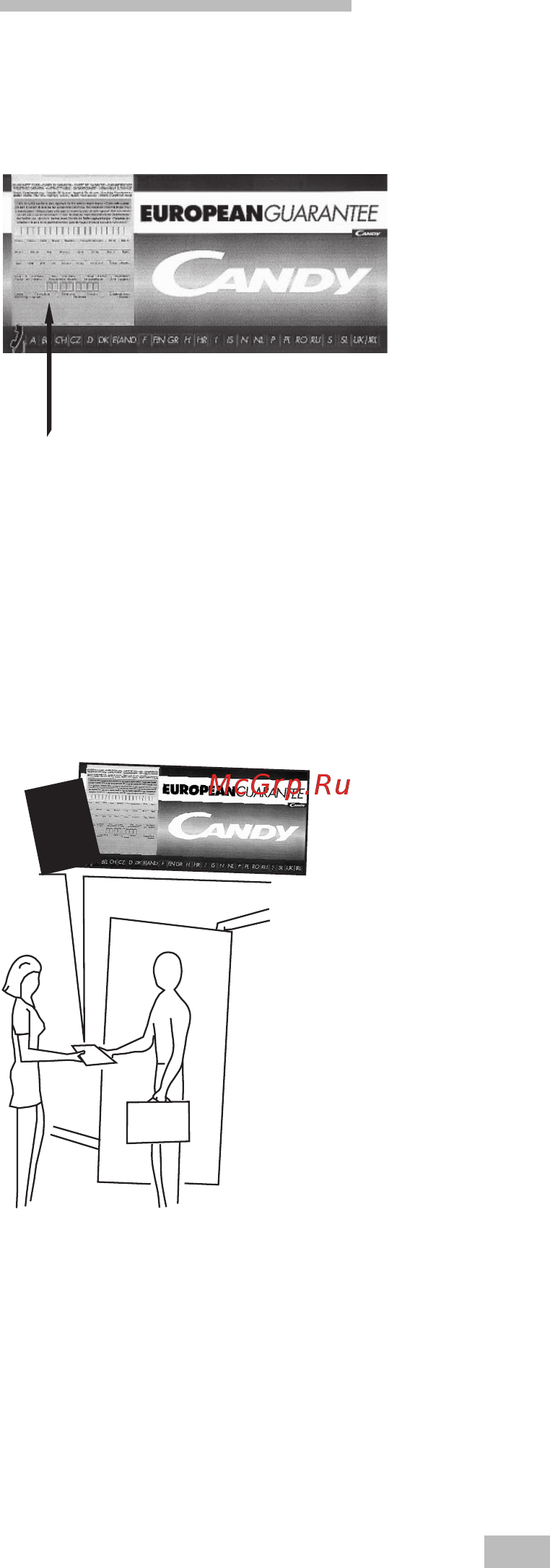 Candy LB CTD 105 [3/14] Guarantee