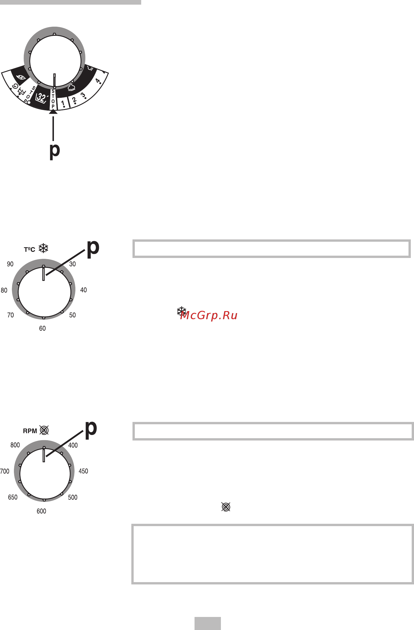 Candy LB CTE 81 [9/12] Use of the selection controls