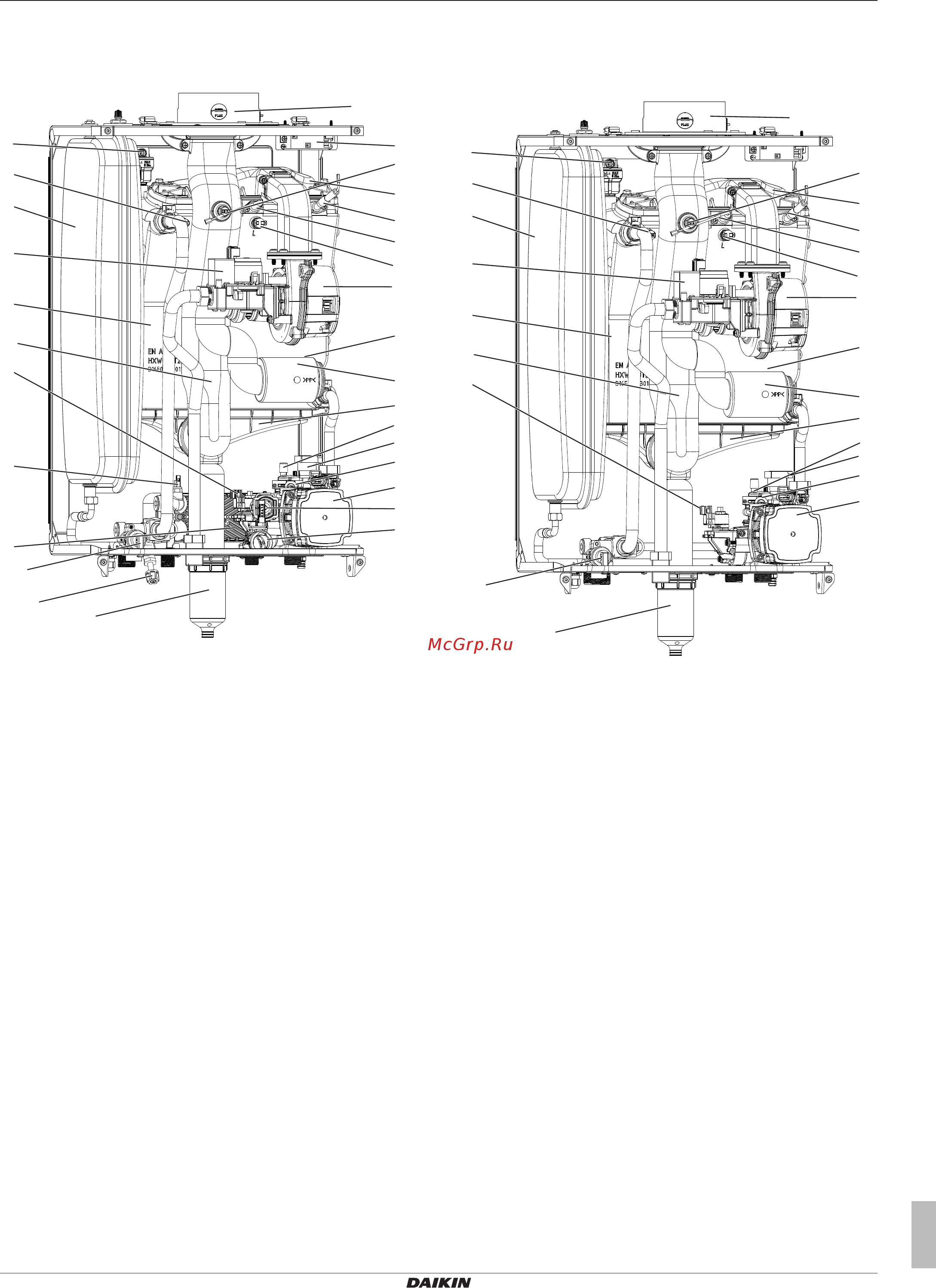 Daikin D2CND035A1AA [7/28] About the unit