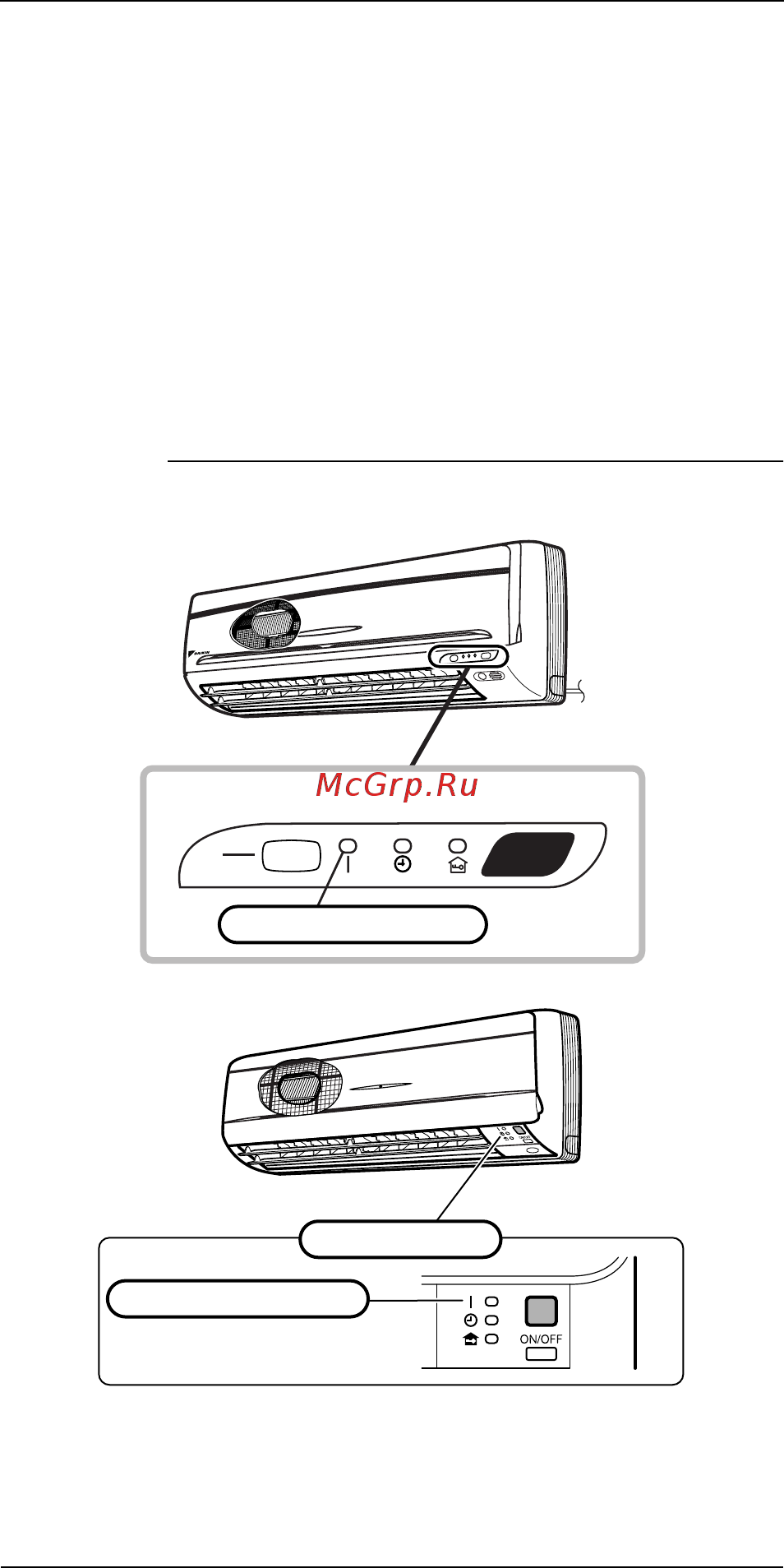 Daikin FTKE25BVMA [3/169] Diagnosis by led