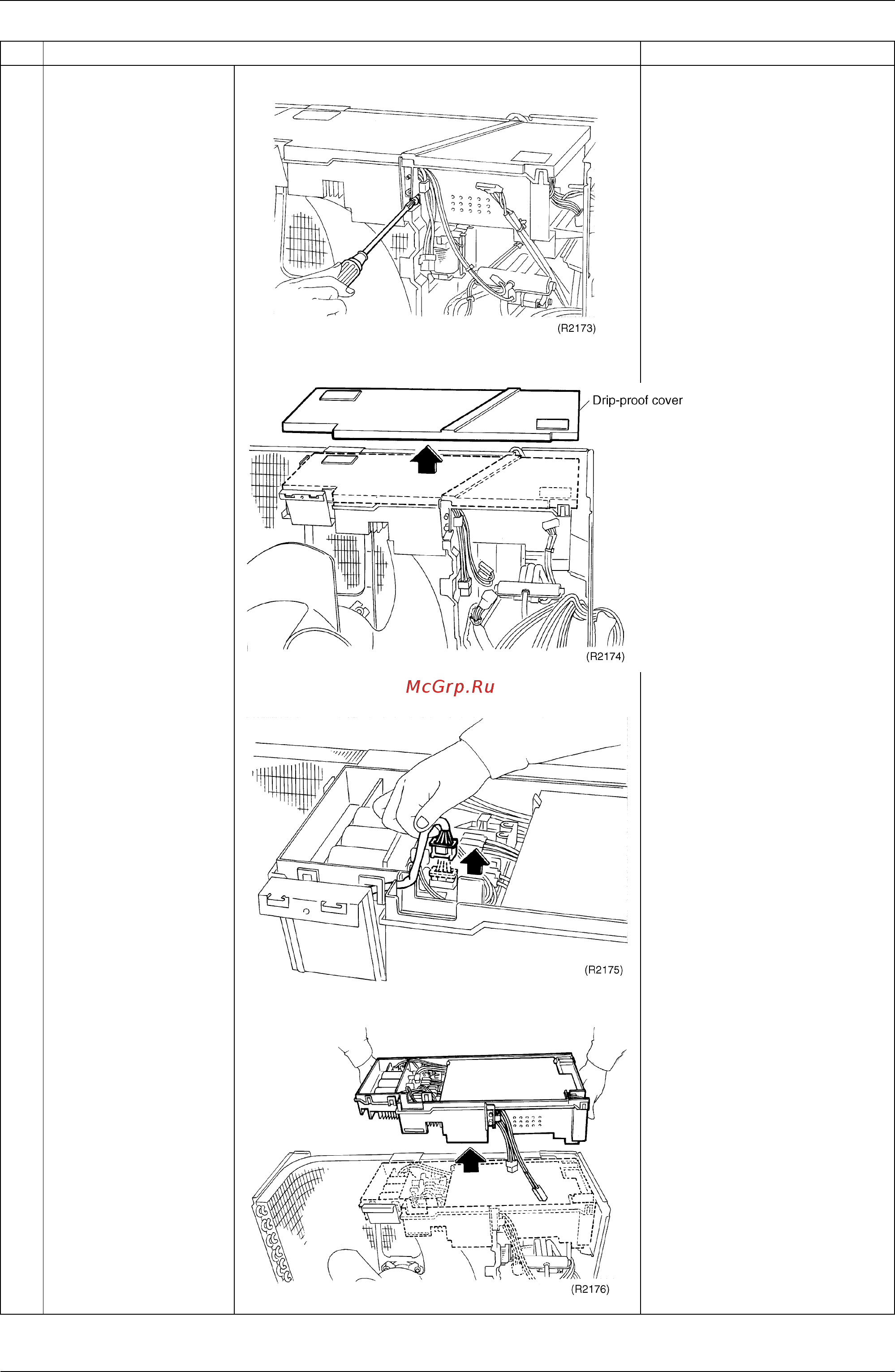 Daikin FTKE35BVMT [257/304] Disconnect the fan motor lead wire