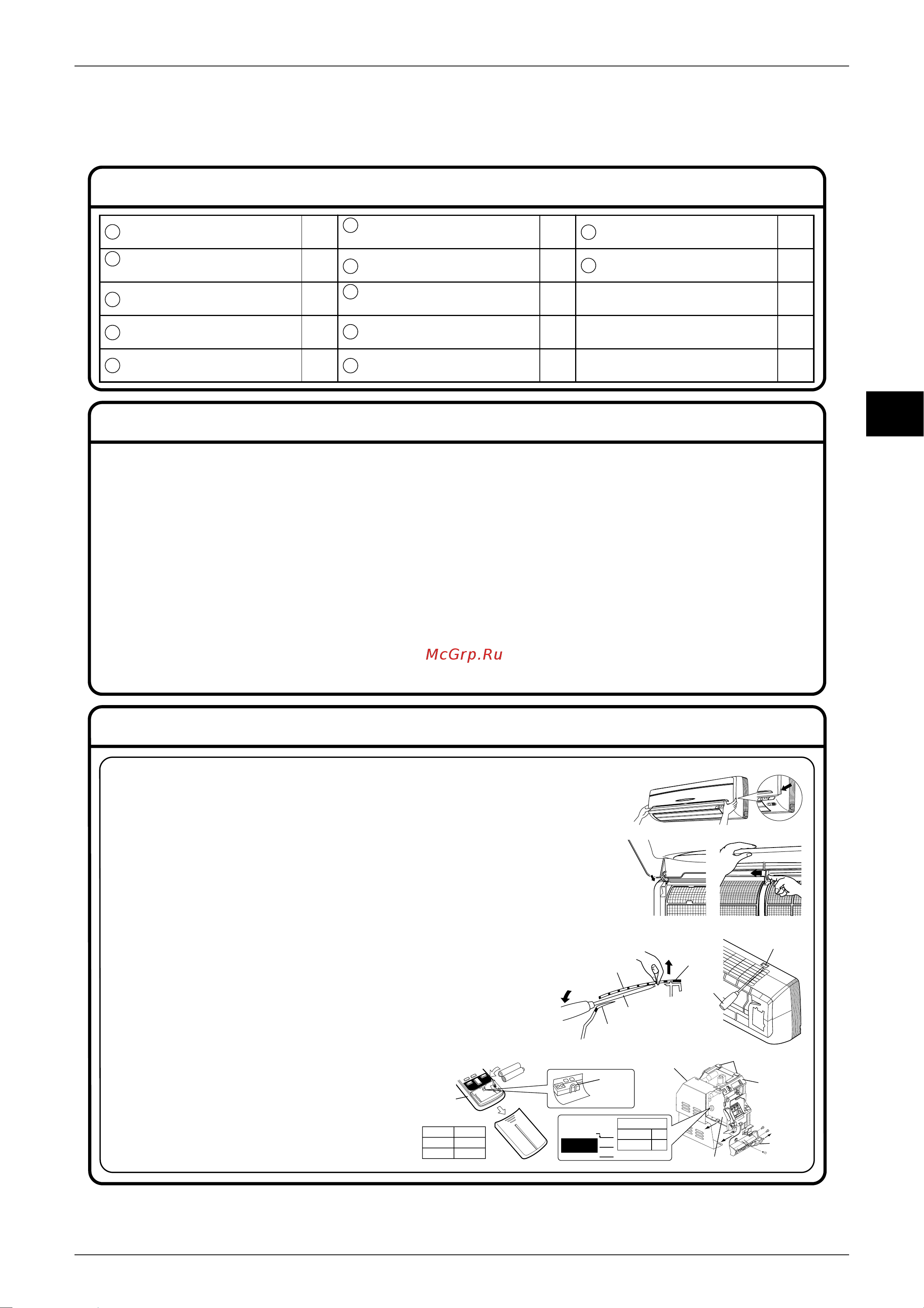 Daikin CDX25AVMA [146/268] Accessories