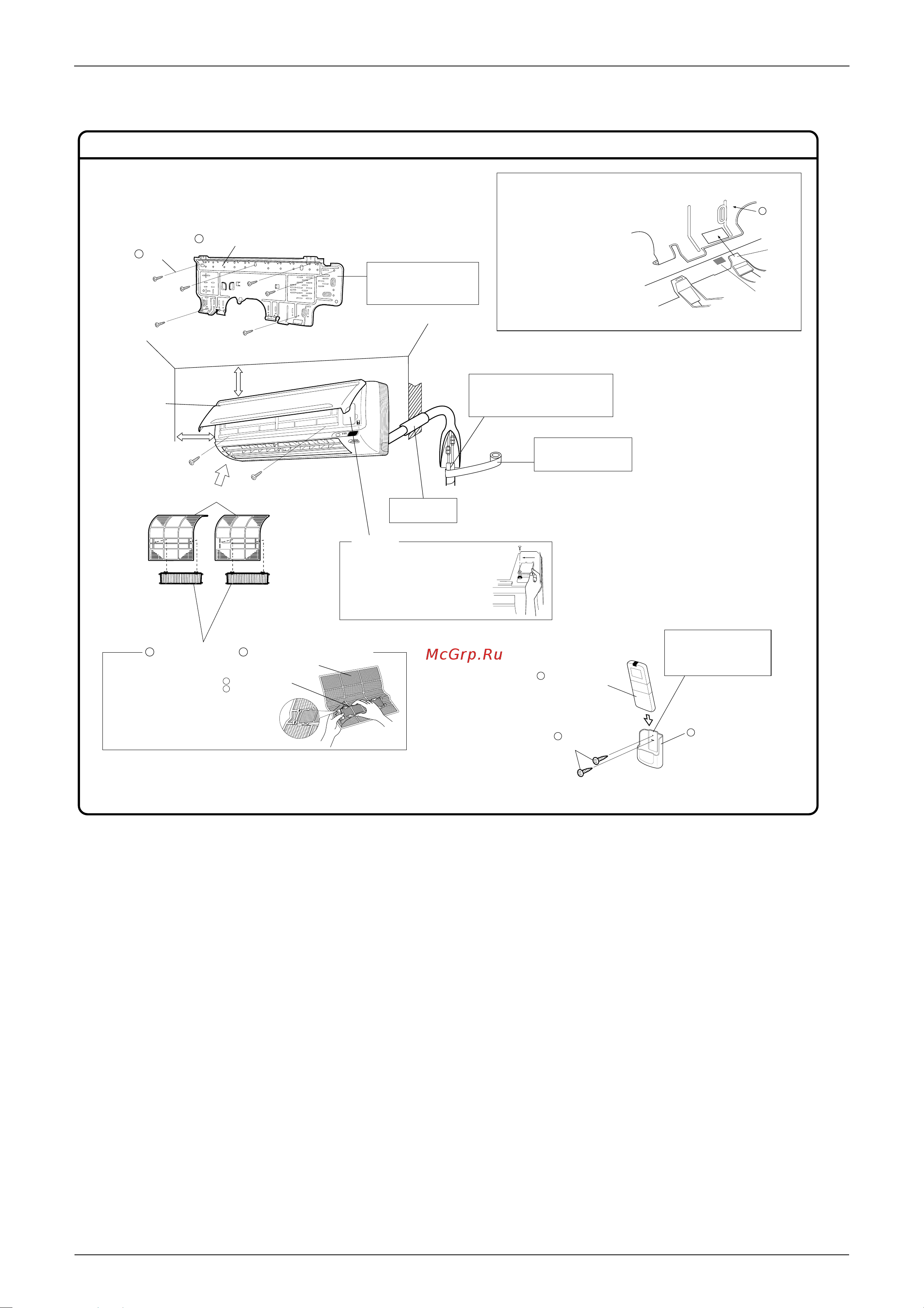 Daikin FTKE35BVM [147/268] Indoor unit installation drawings