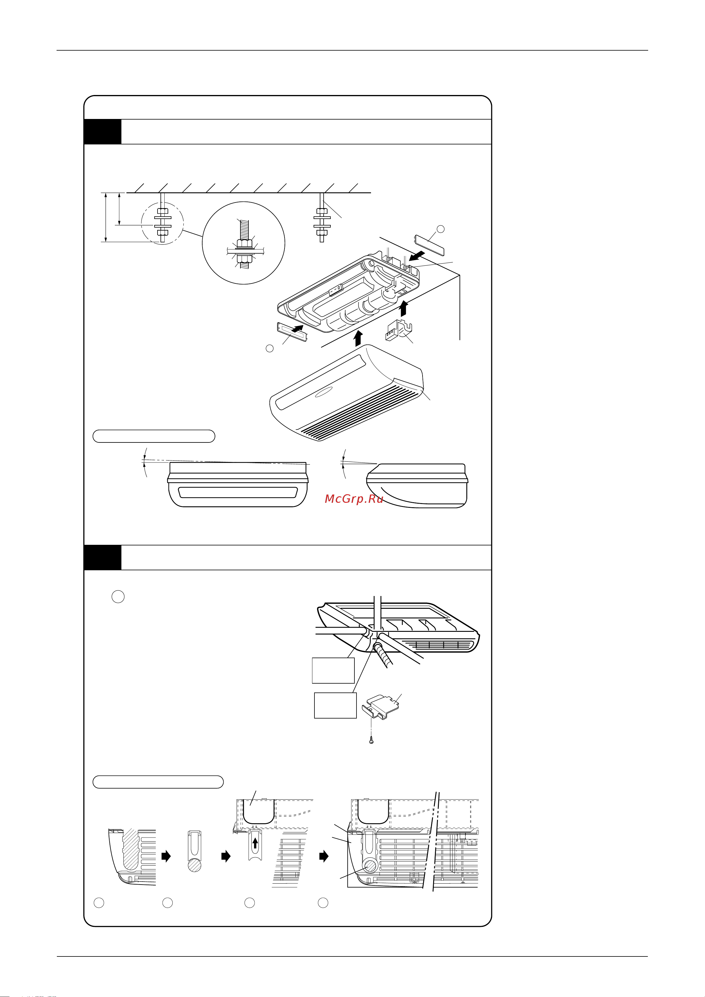 Daikin CDK35AVMA [171/268] Ceiling mounting