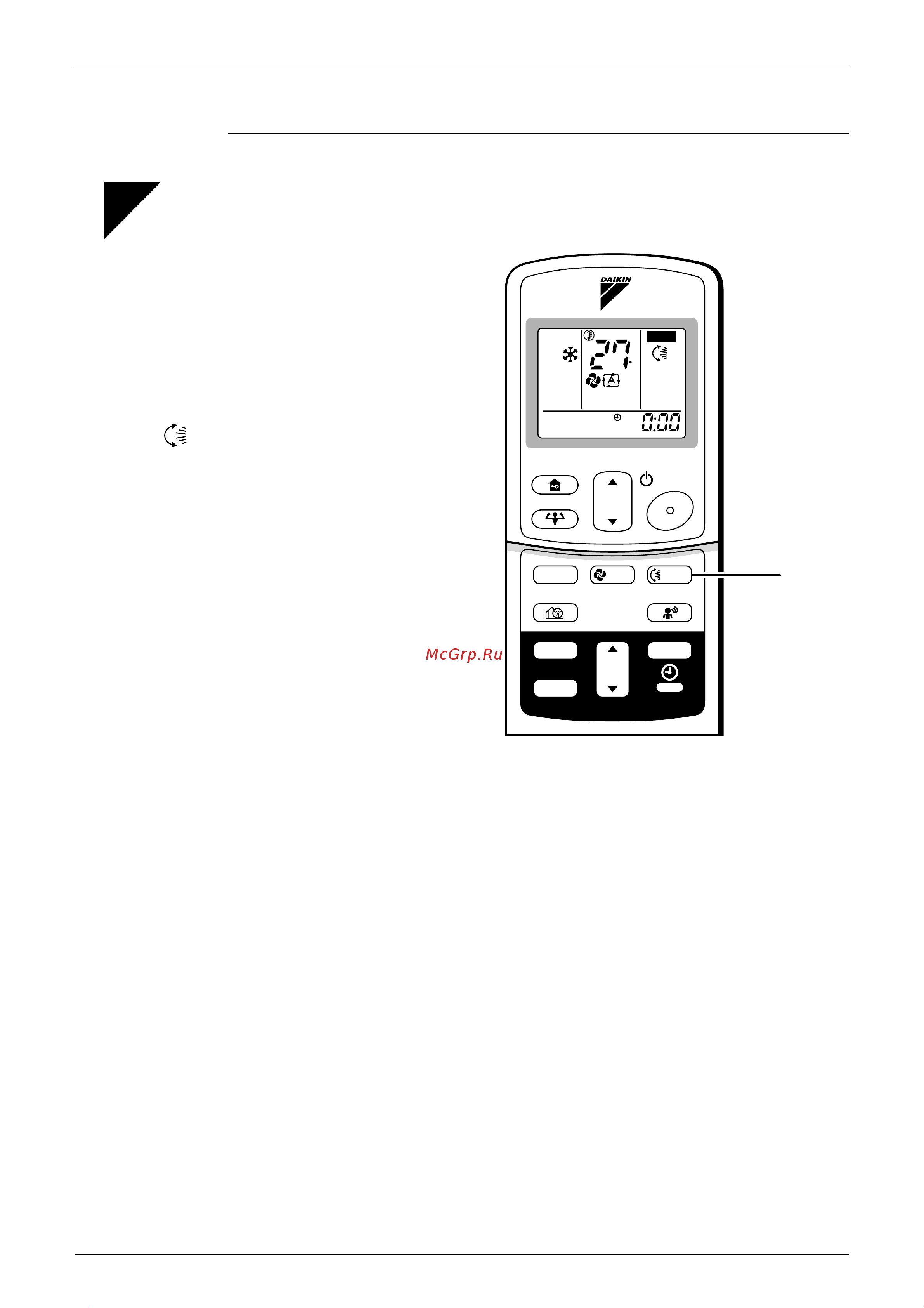 Daikin FTKE35BVMA [225/268] Adjusting the air flow direction