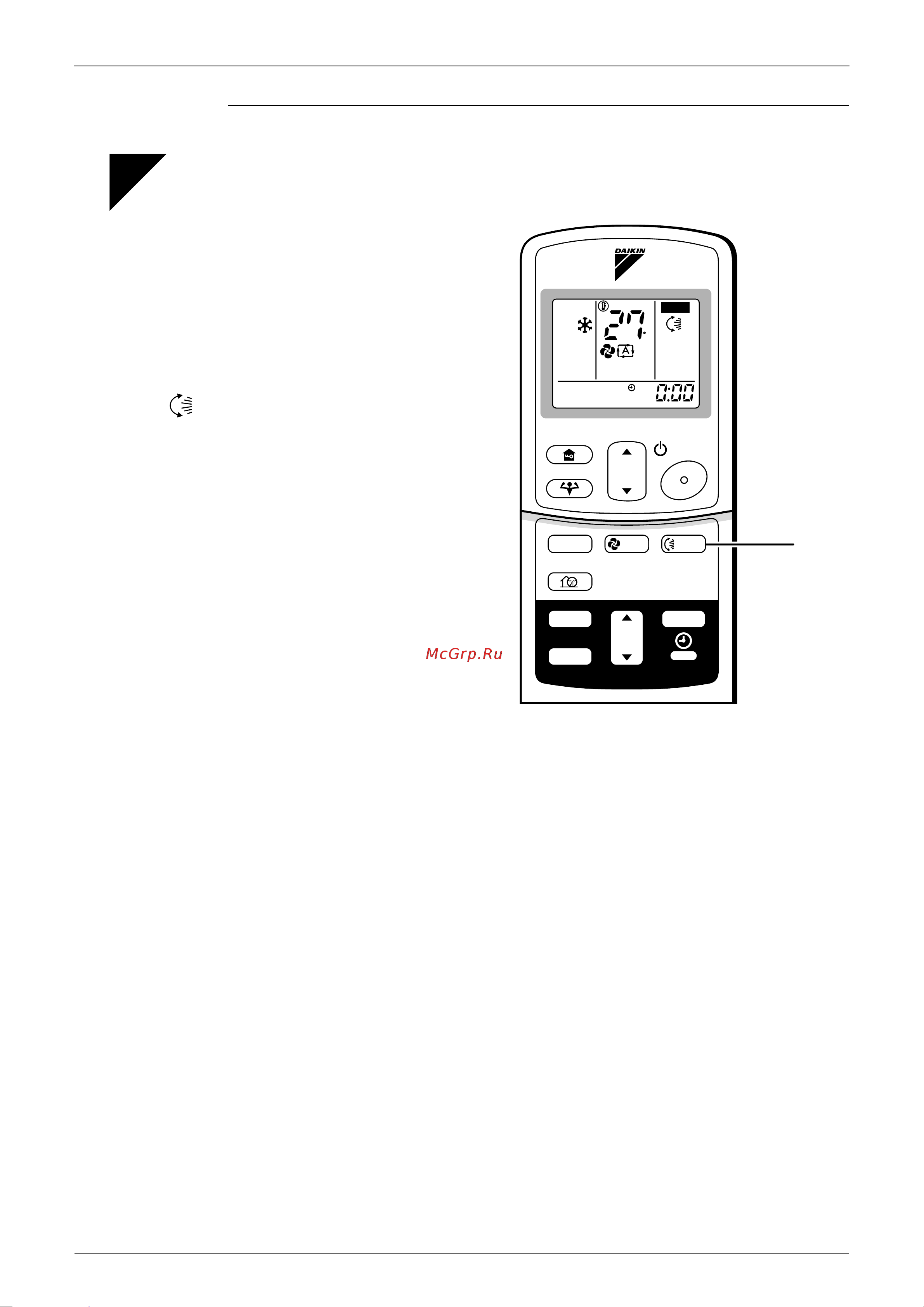 Daikin 3MXD68BVMA [229/268] Adjusting the air flow direction