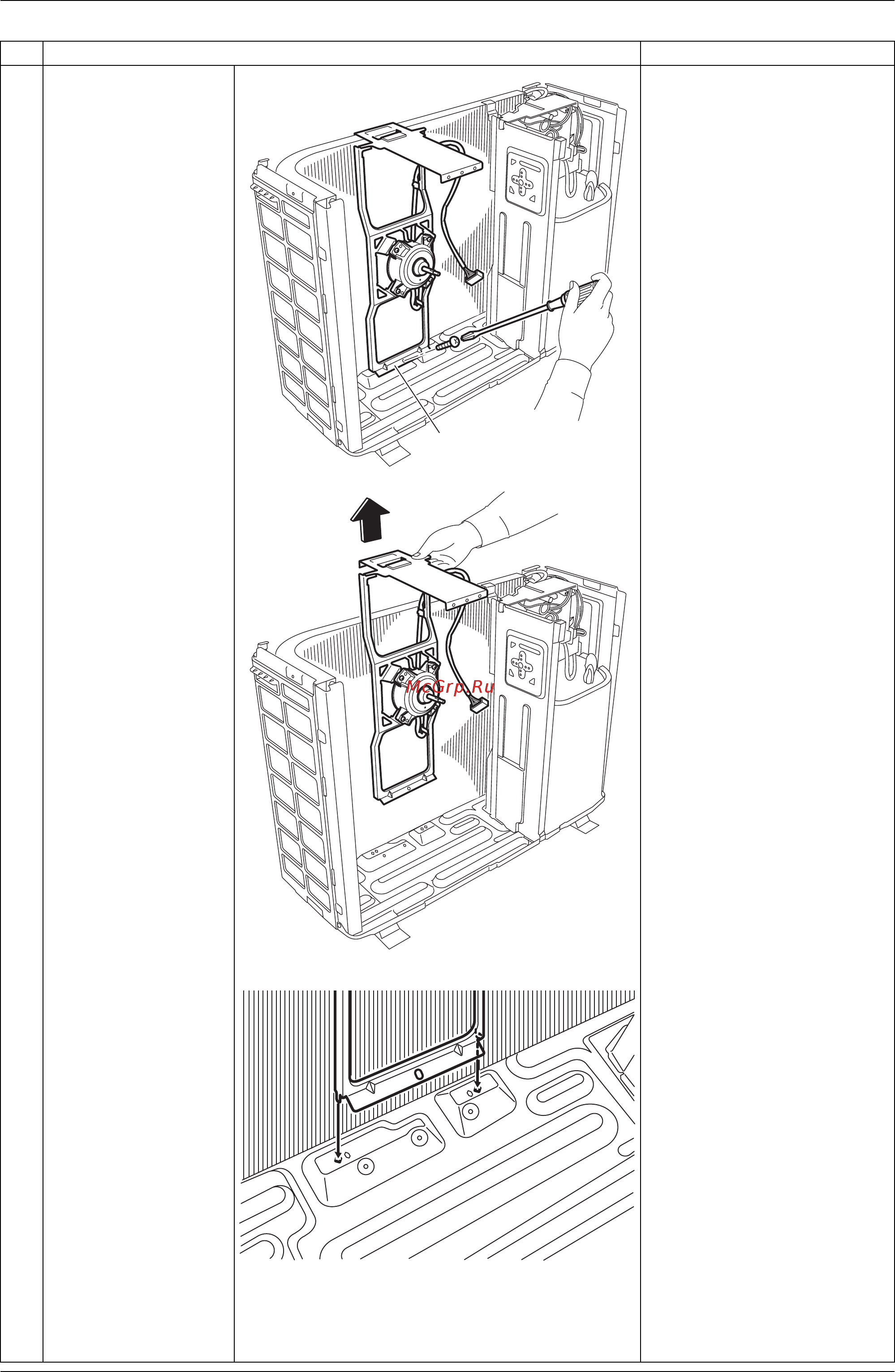 Daikin FTXS42G2V1B [227/319] When reassembling fit the lower hooks into the bottom frame